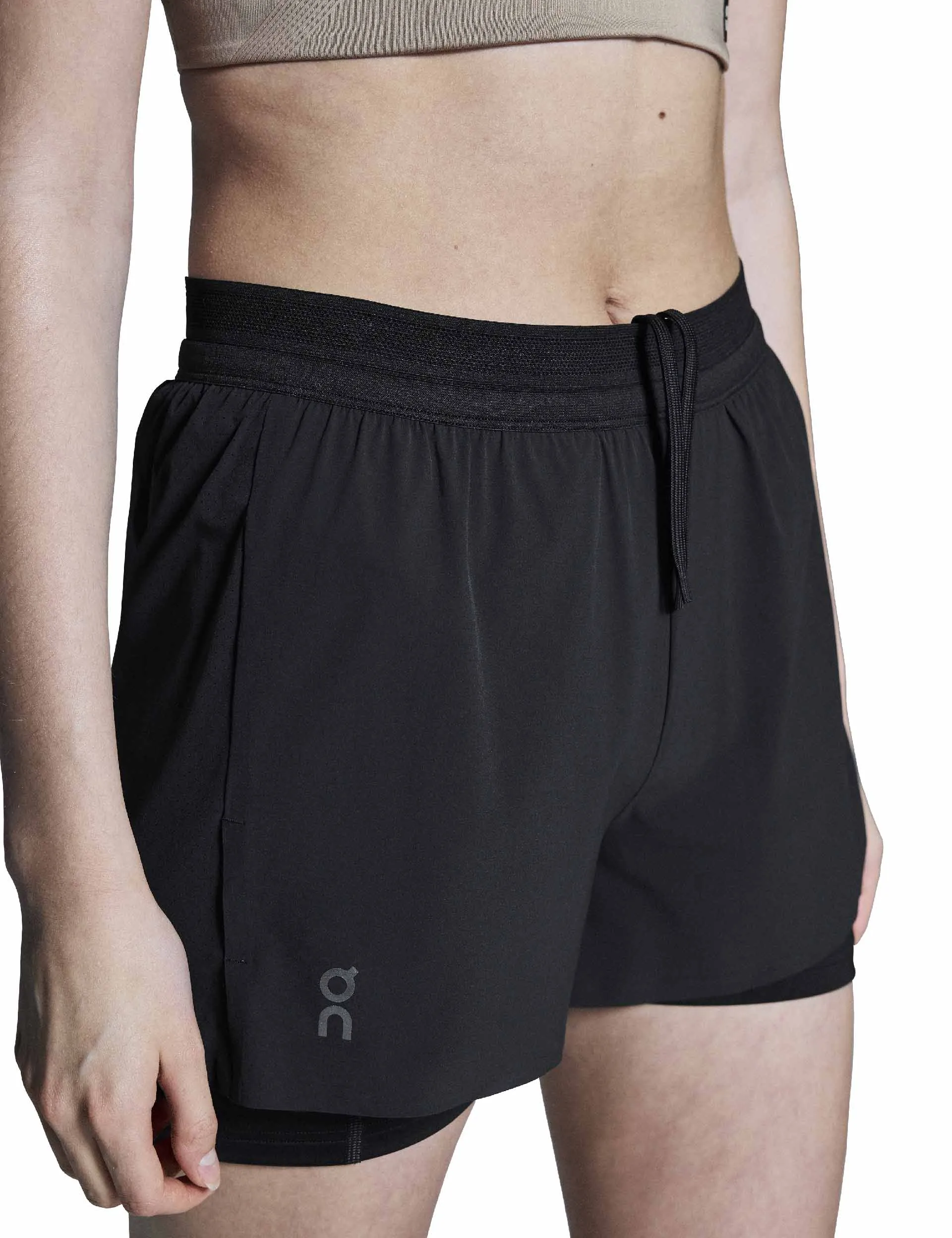 3" Performance 2-in-1 Shorts - Black