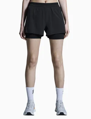 3" Performance 2-in-1 Shorts - Black