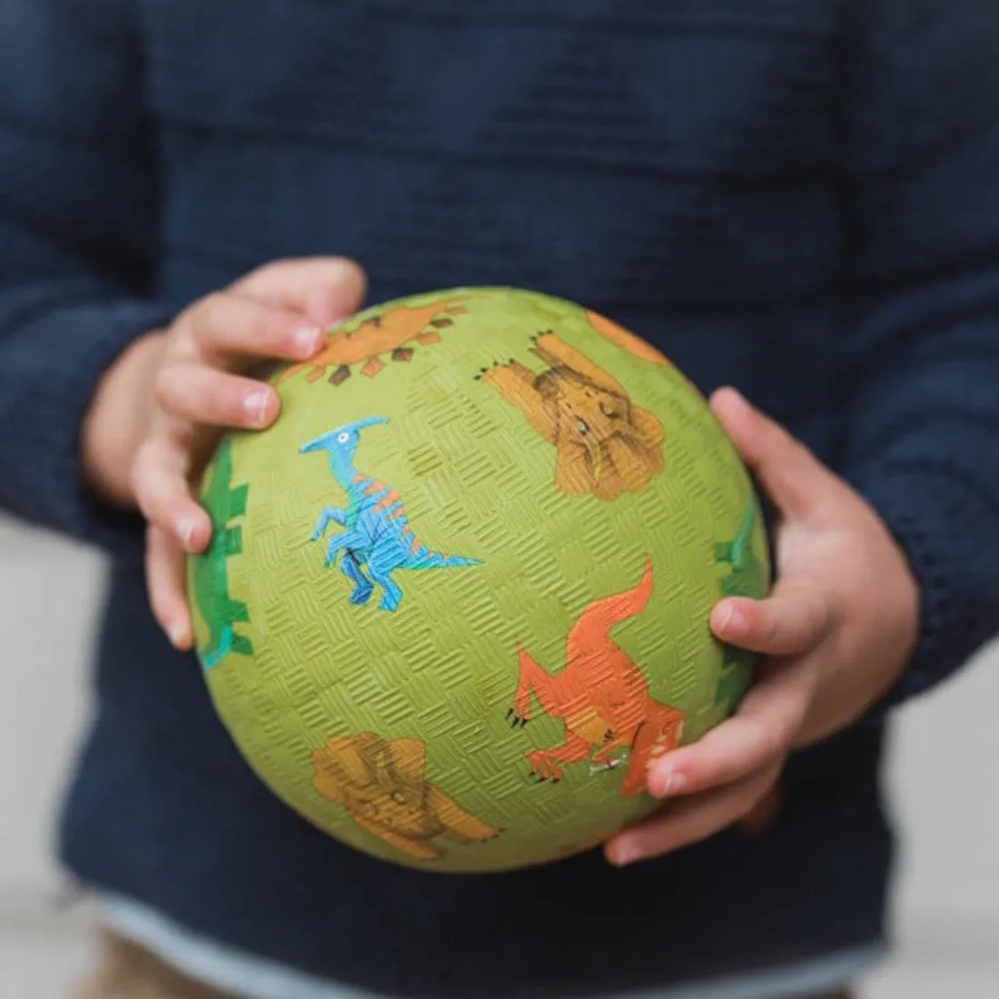 5" Playground Ball - Green Dinosaurs by Crocodile Creek