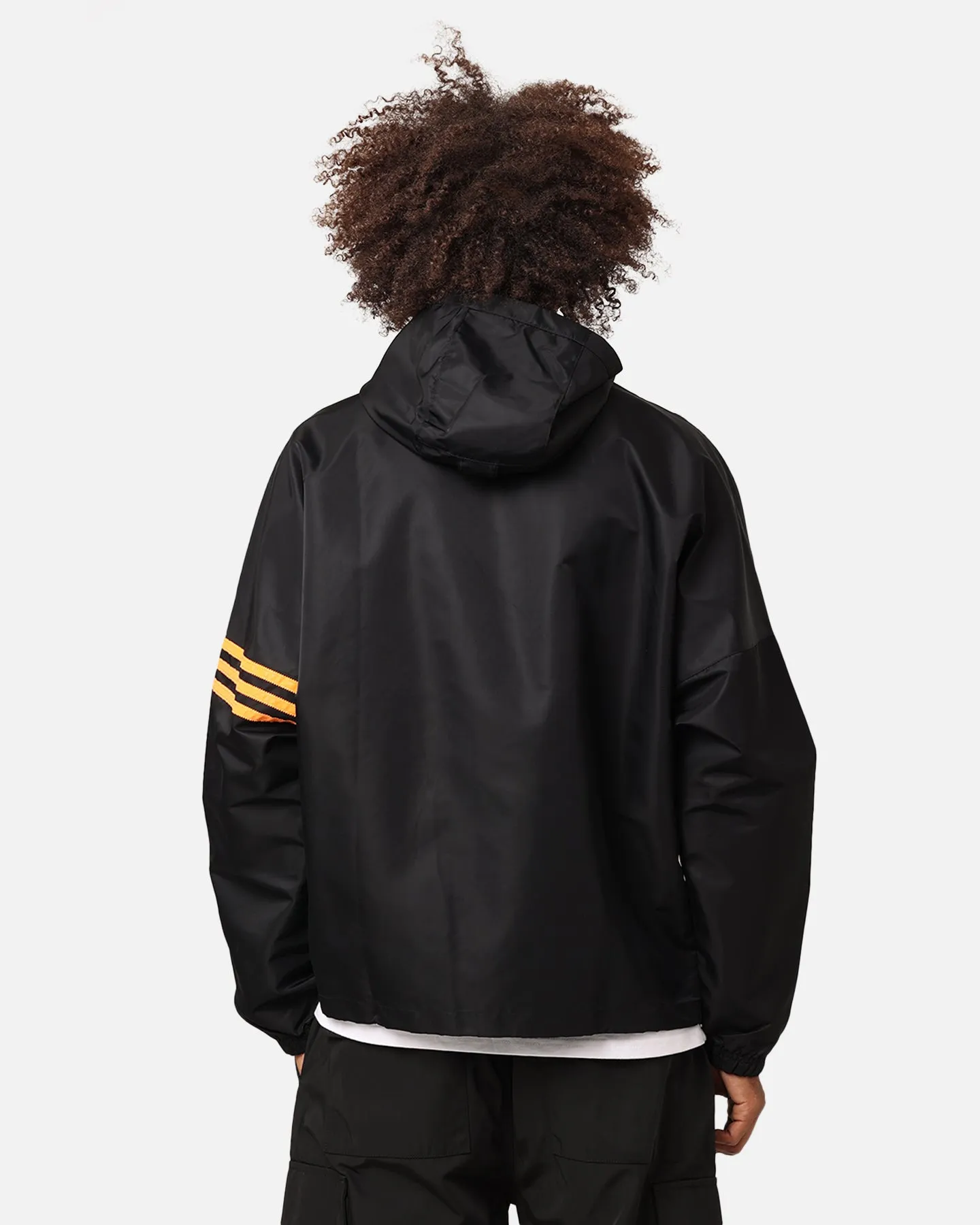 Adidas Neuclassics  Dual Zip Windbreaker Black/Semi Impact Orange