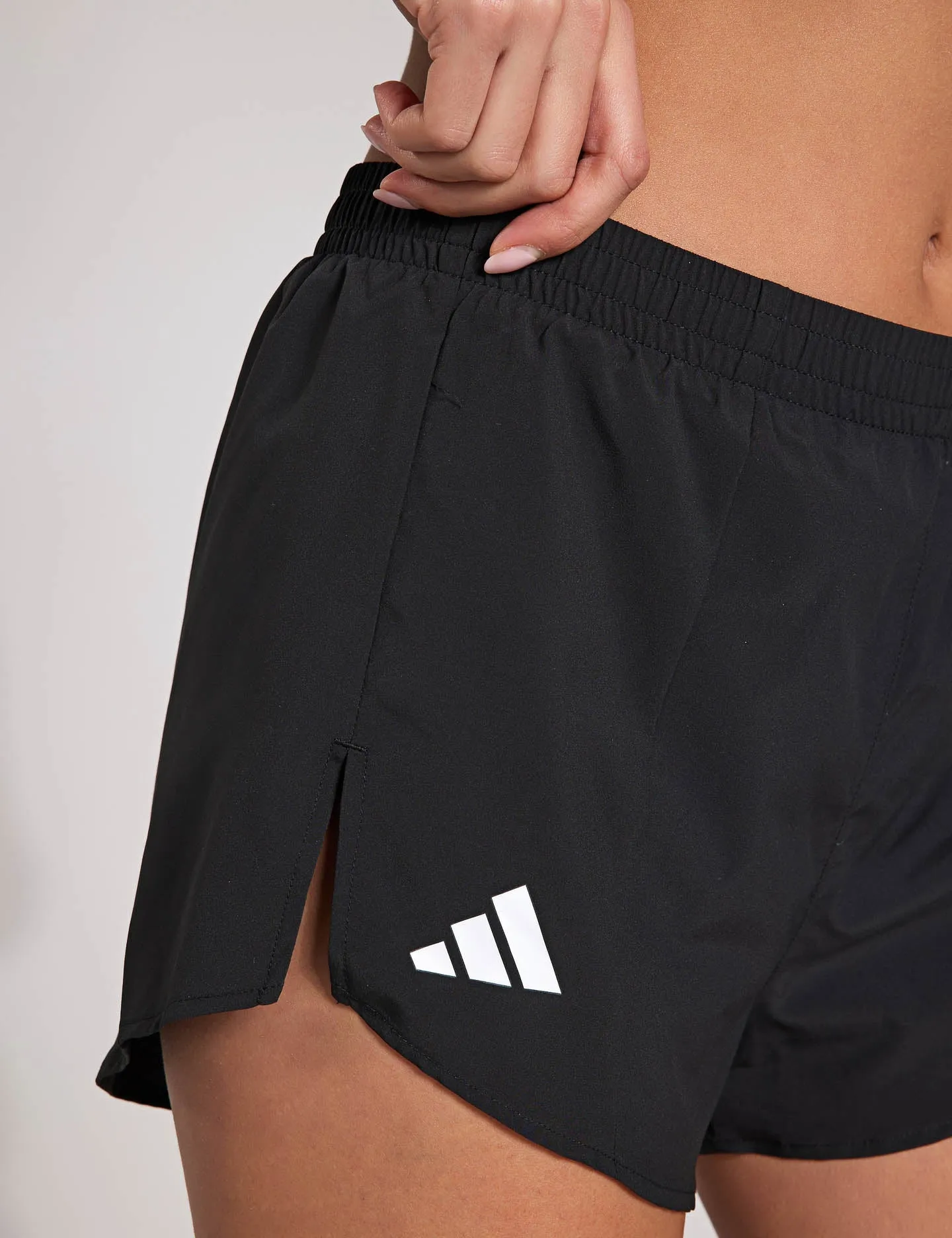 Adizero Essentials Running Short - Black