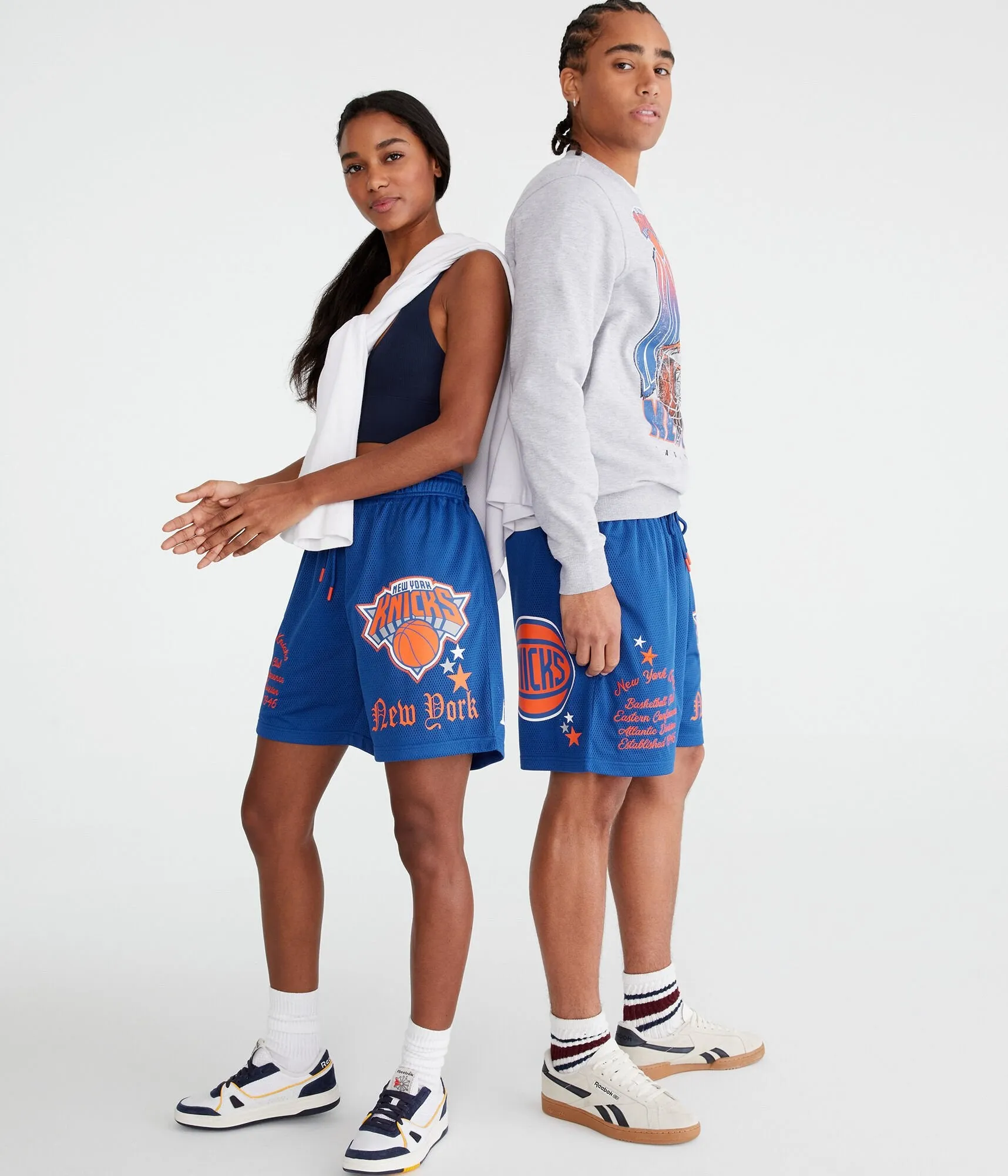 Aeropostale New York Knicks Mesh Shorts 6"