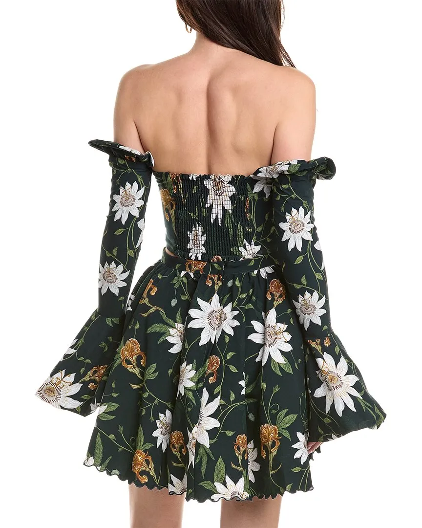 Agua by Agua Bendita Pasiflora Crop Top