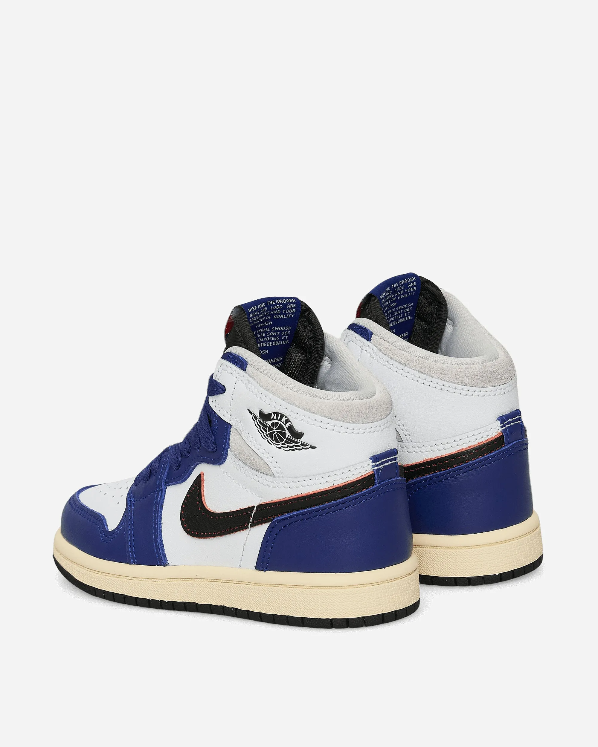 Air Jordan 1 High OG 'Rare Air' (PS) Sneakers White / Deep Royal Blue