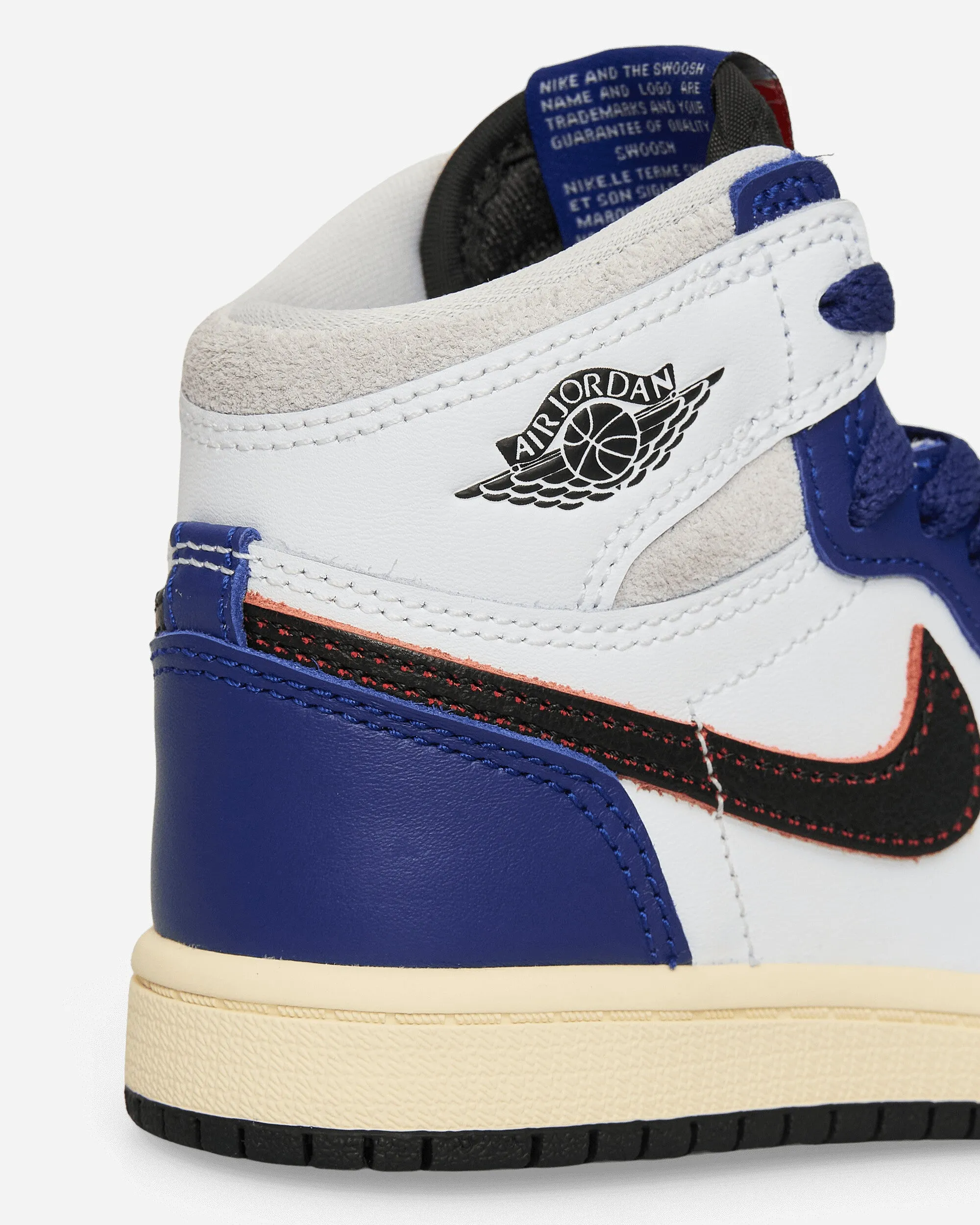 Air Jordan 1 High OG 'Rare Air' (PS) Sneakers White / Deep Royal Blue