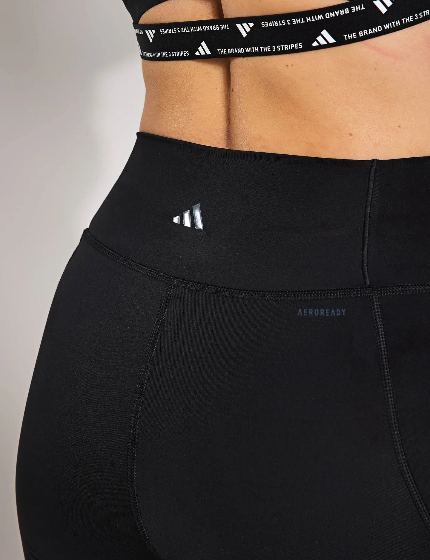 All Me Essentials 7-Inch Short Leggings - Black