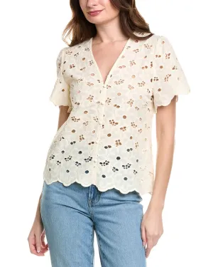 ANNA KAY Selenna Eyelet Top