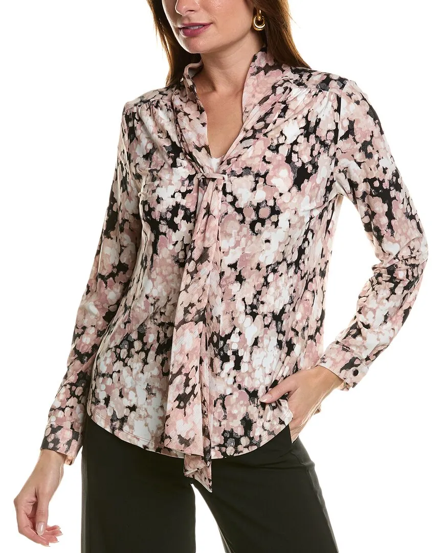 Anne Klein Mixed Media Top