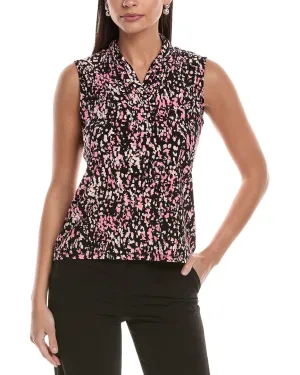 Anne Klein The Triple Pleat Top