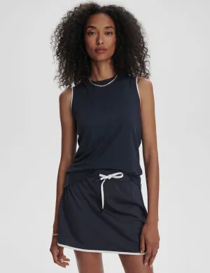 Archer Mid Rise Skort 13.5" - Blue Nights