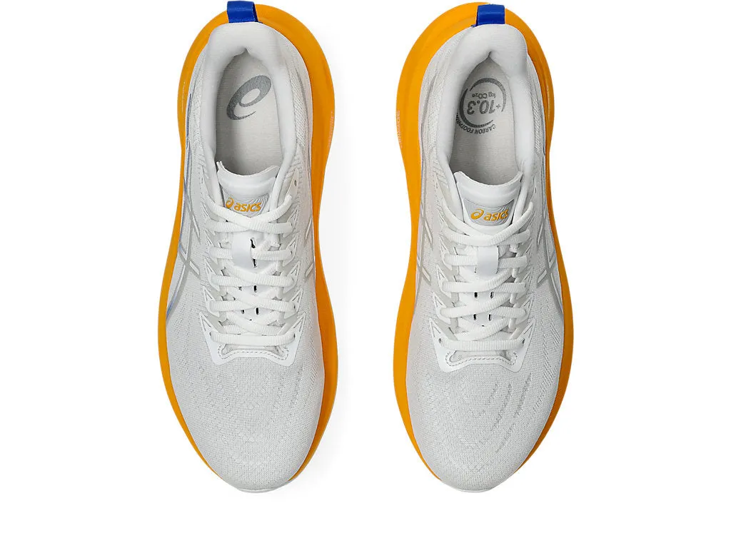 ASICS MEN'S GT 2000 13 WHITE/CONCRETE RUNNING SHOES
