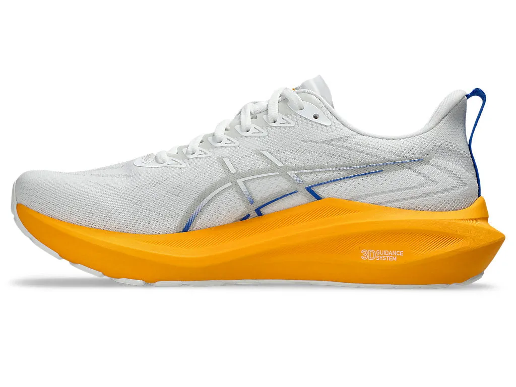 ASICS MEN'S GT 2000 13 WHITE/CONCRETE RUNNING SHOES