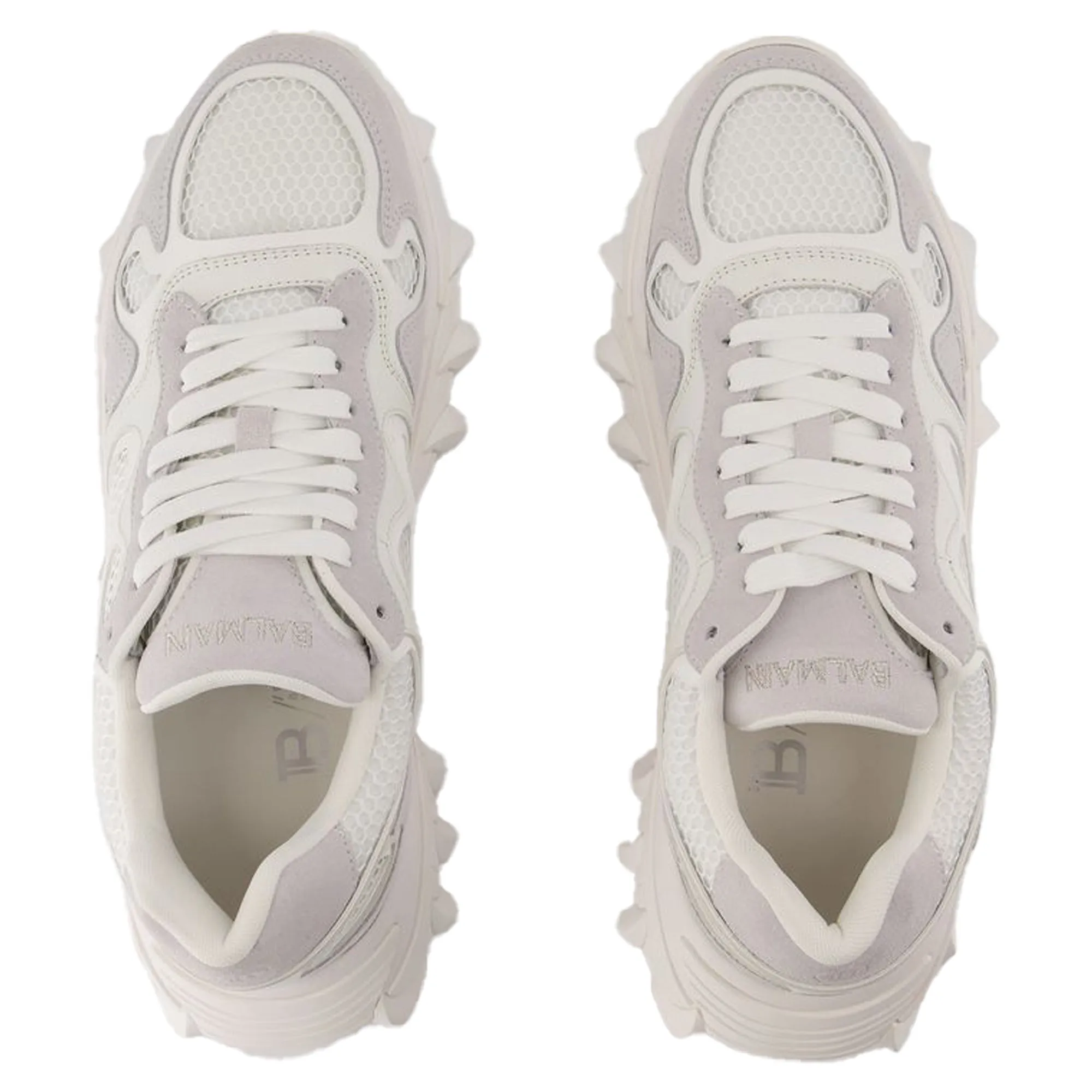 B-East Sneakers - Balmain - Leather - White