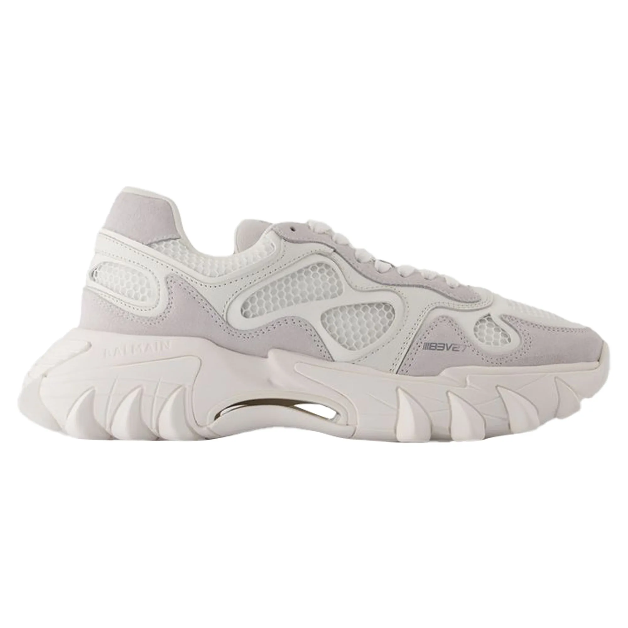 B-East Sneakers - Balmain - Leather - White