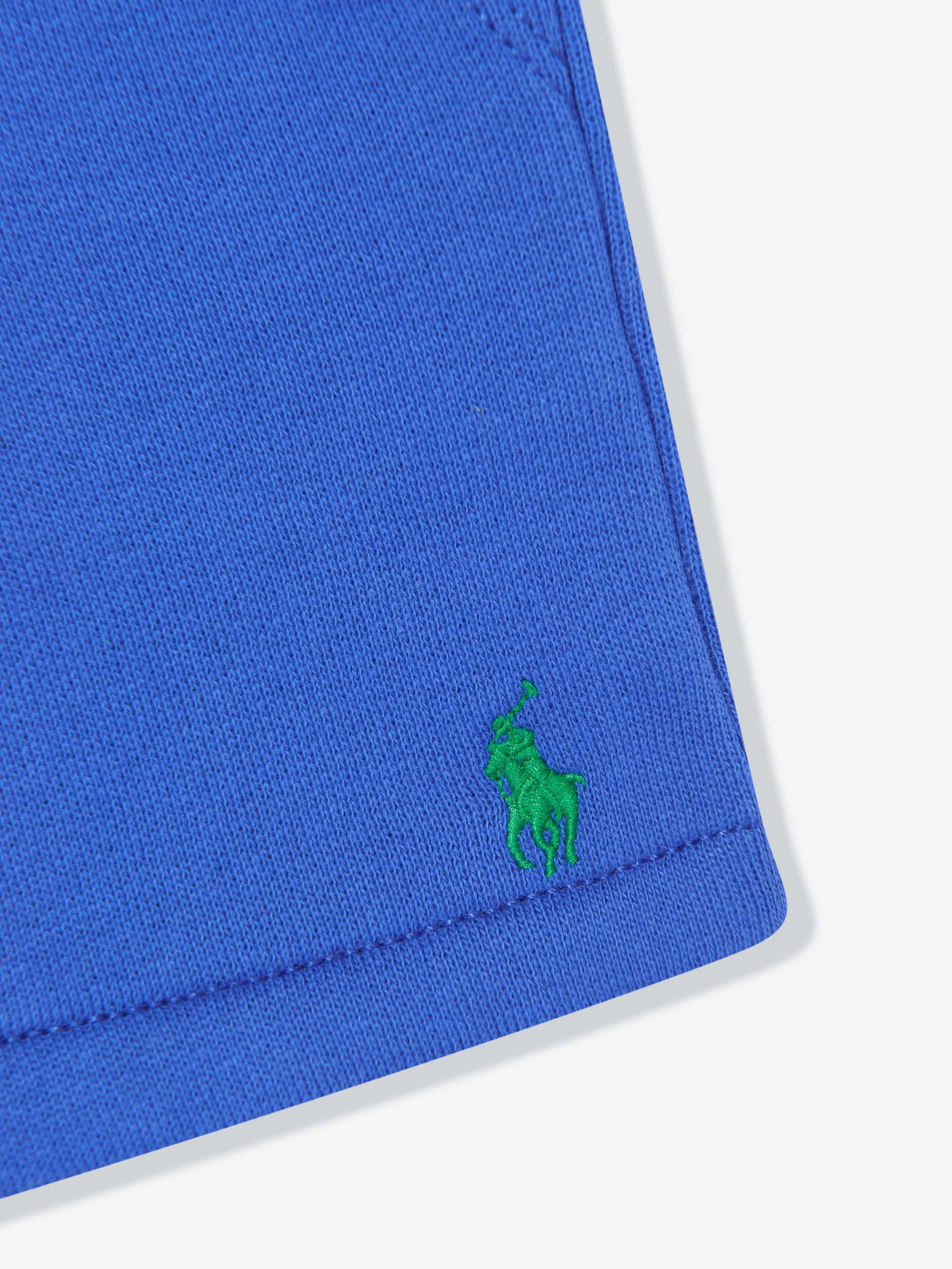 Baby Boys Logo Shorts in Blue