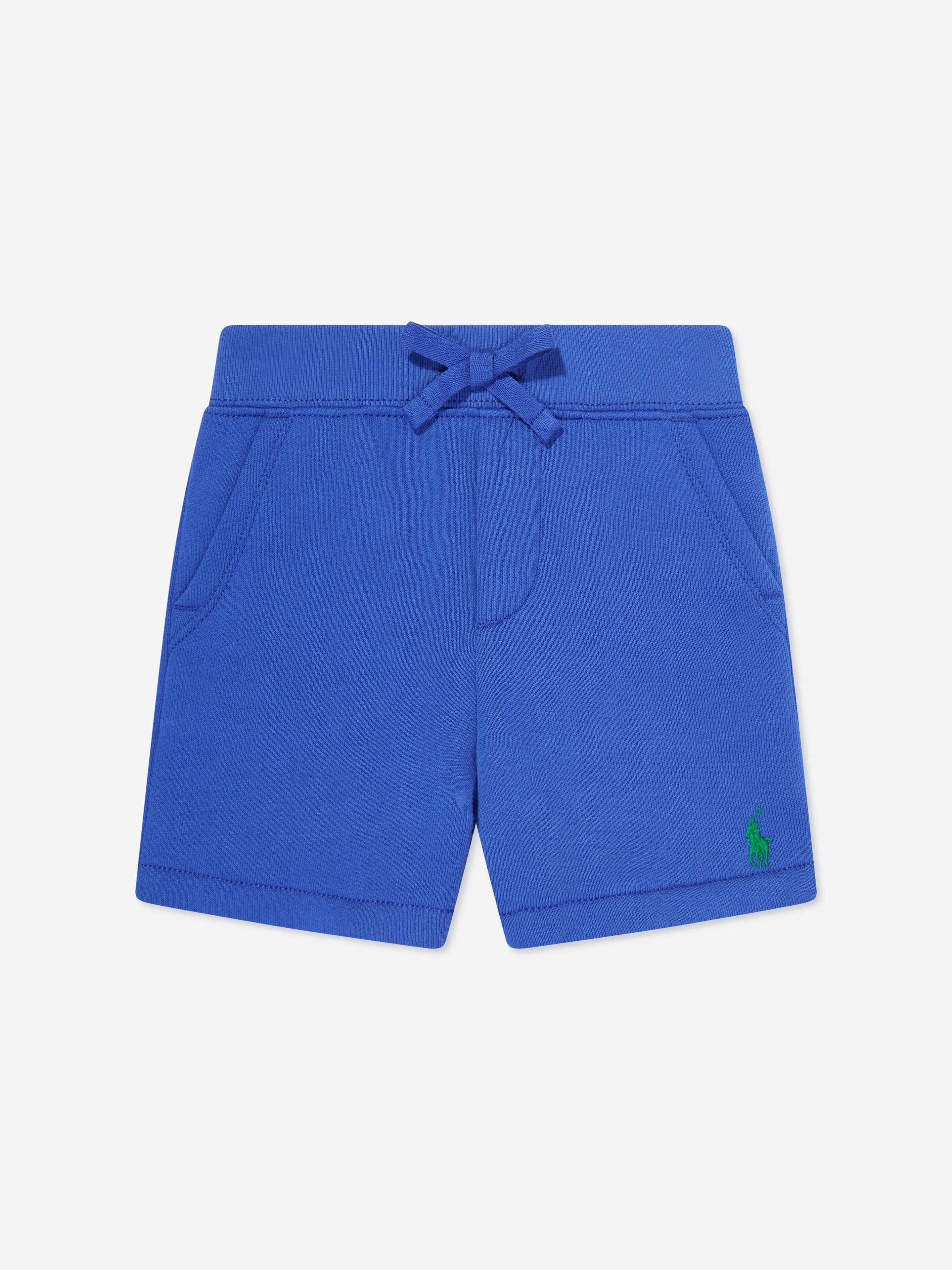 Baby Boys Logo Shorts in Blue