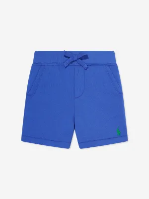 Baby Boys Logo Shorts in Blue