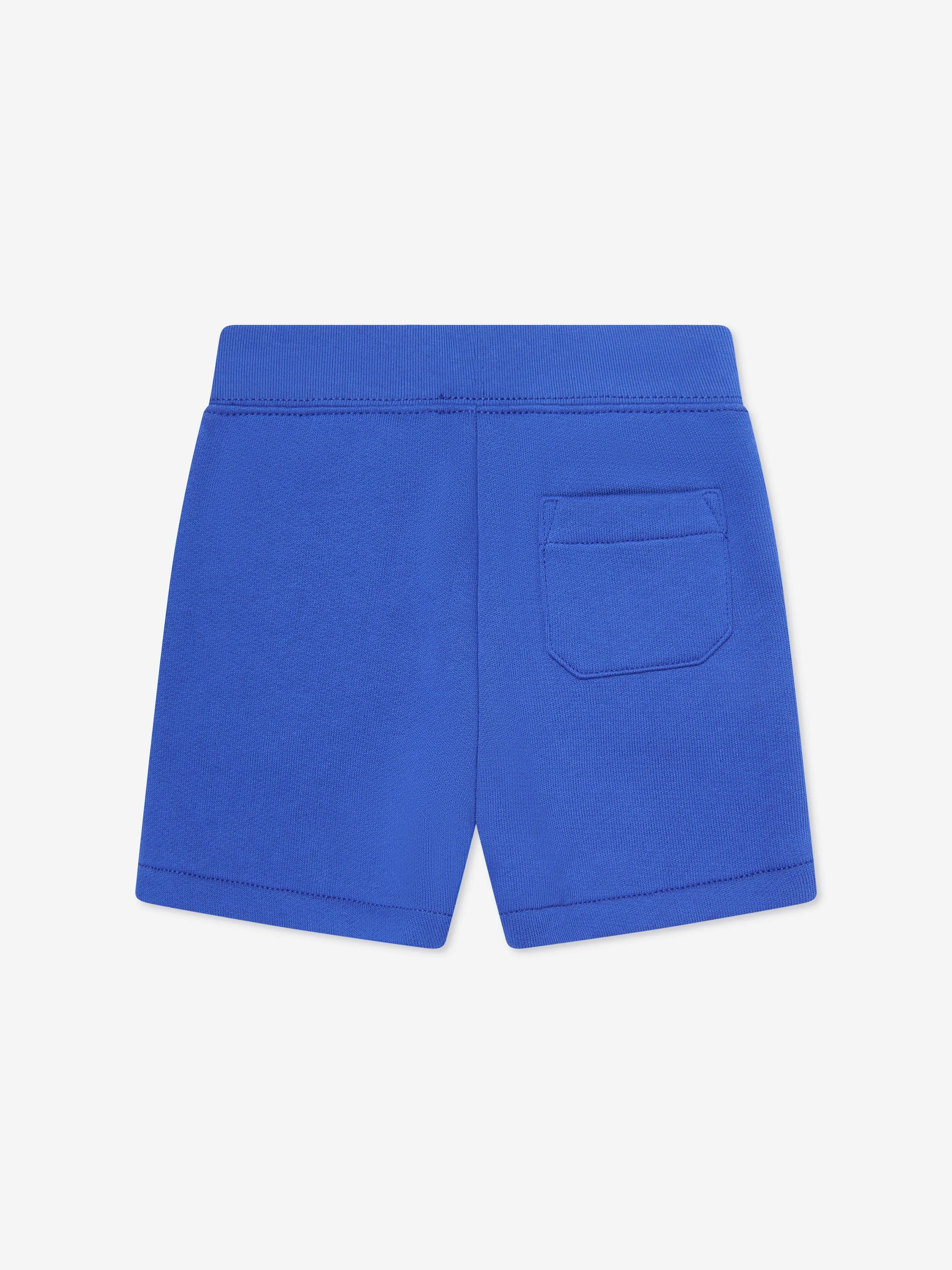 Baby Boys Logo Shorts in Blue