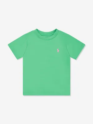 Baby Boys Logo T-Shirt in Green