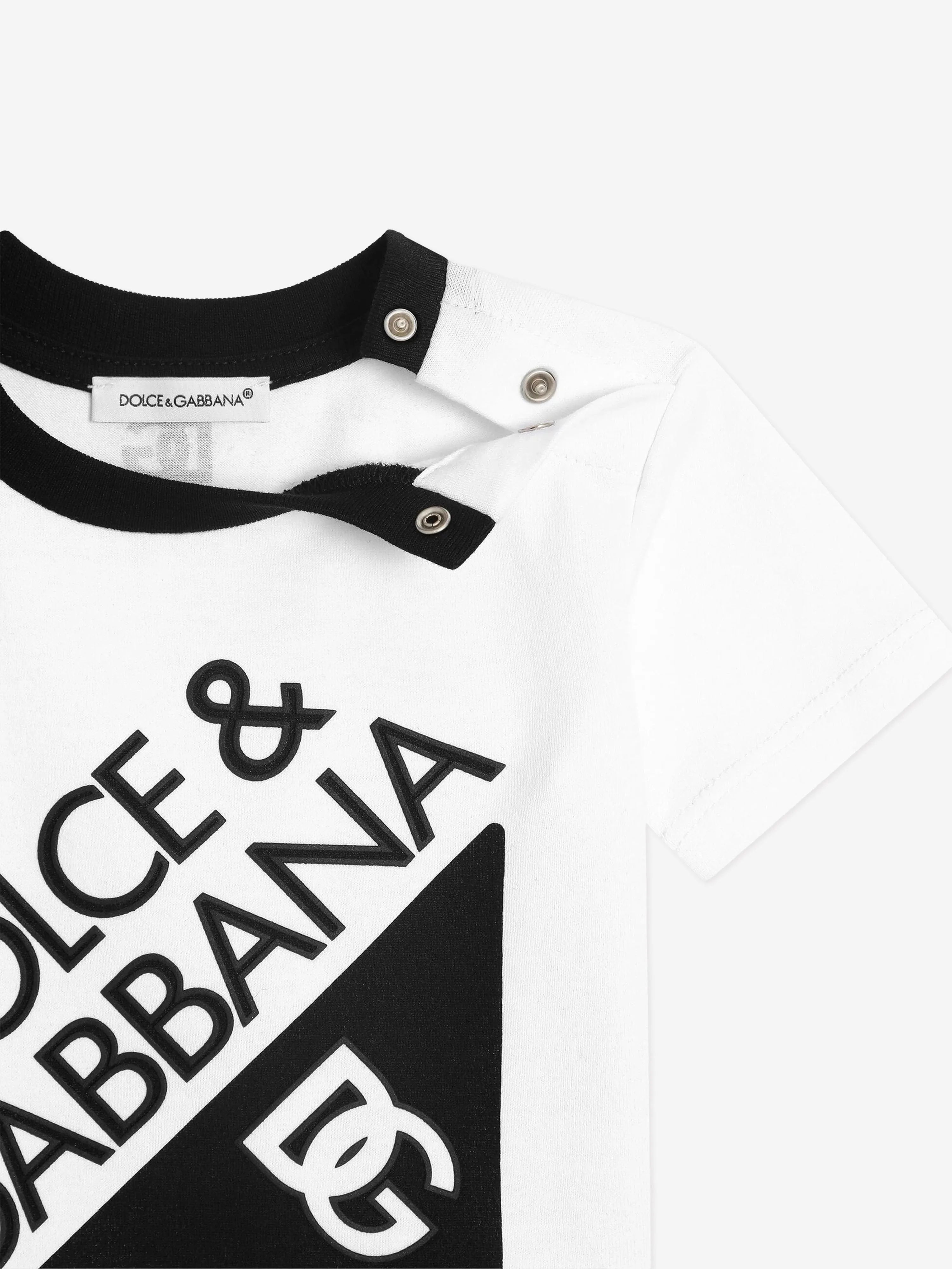 Baby Boys Logo T-Shirt in White