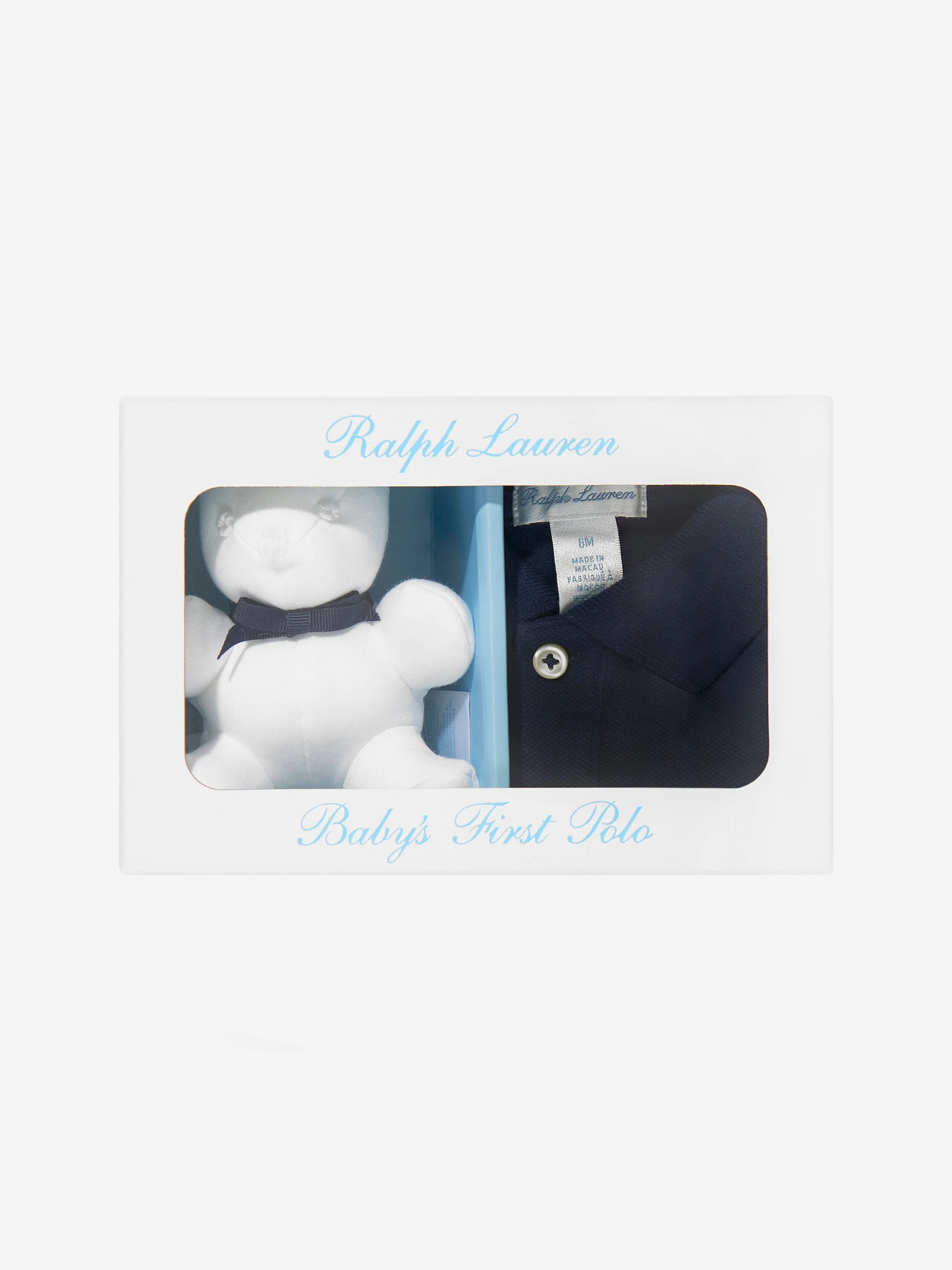 Baby Boys My 1st Polo Gift Set in Navy