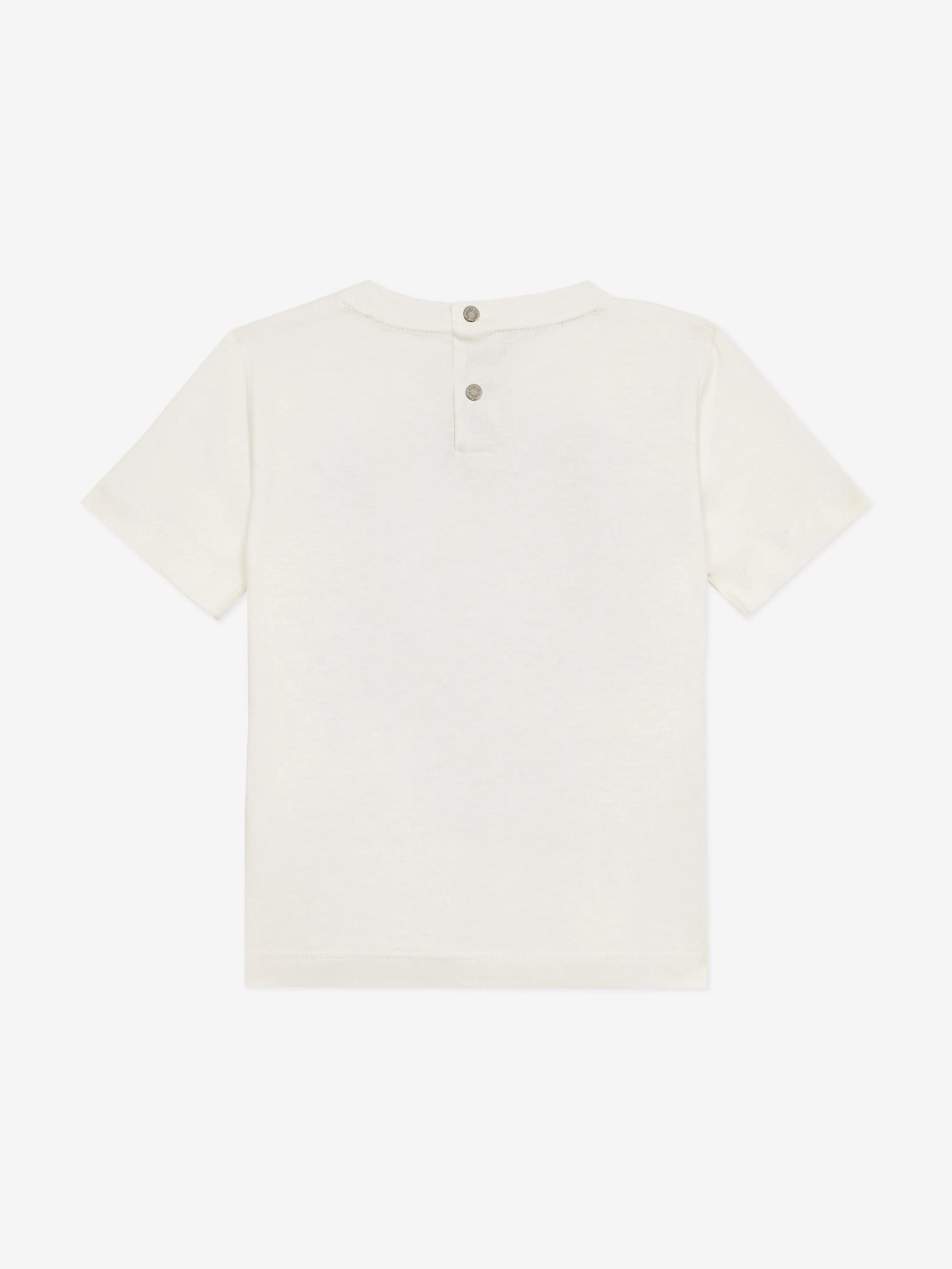 Baby Boys Safari Print T-Shirt in White