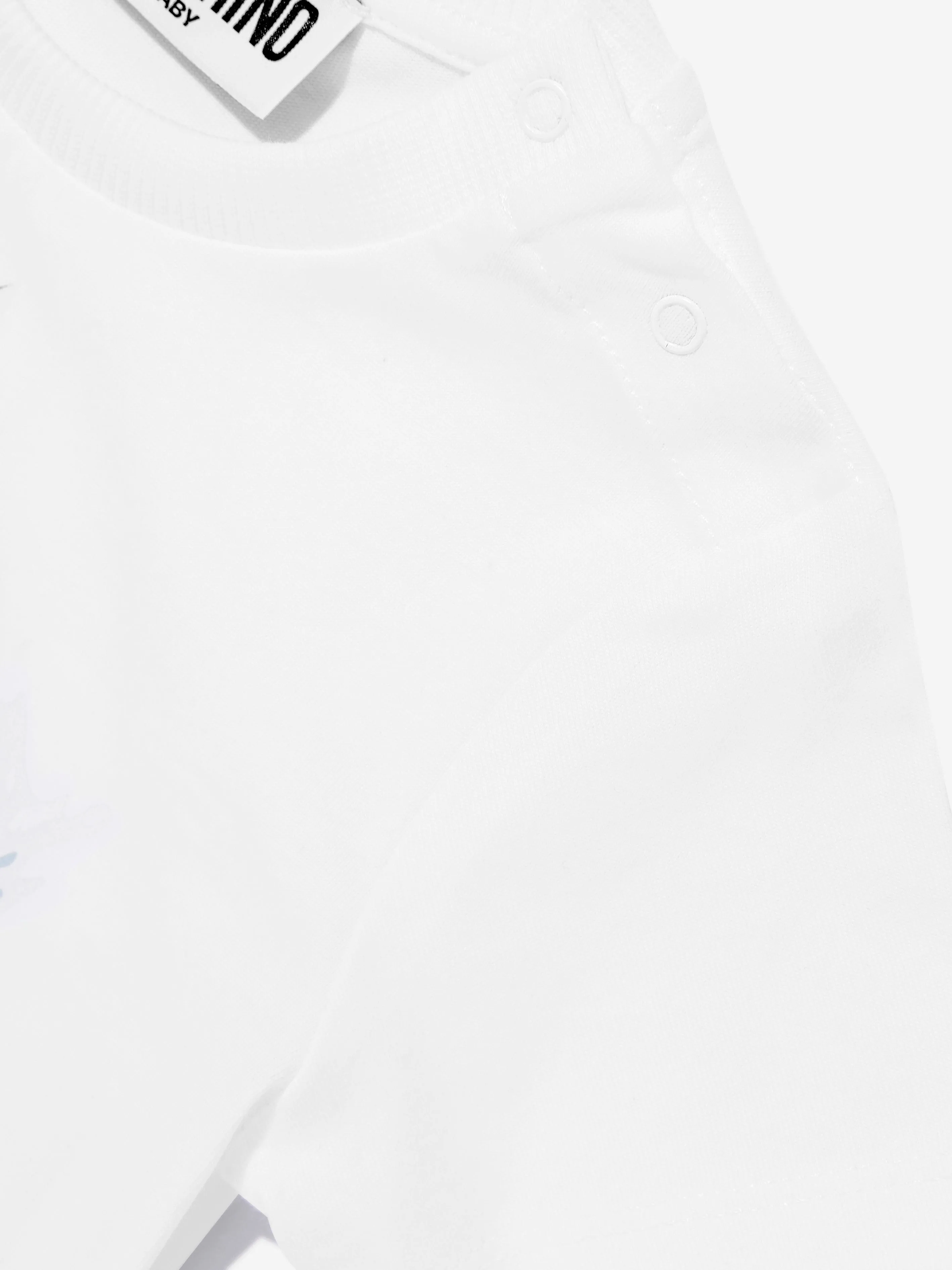Baby Boys Windsurfing Teddy T-Shirt in White
