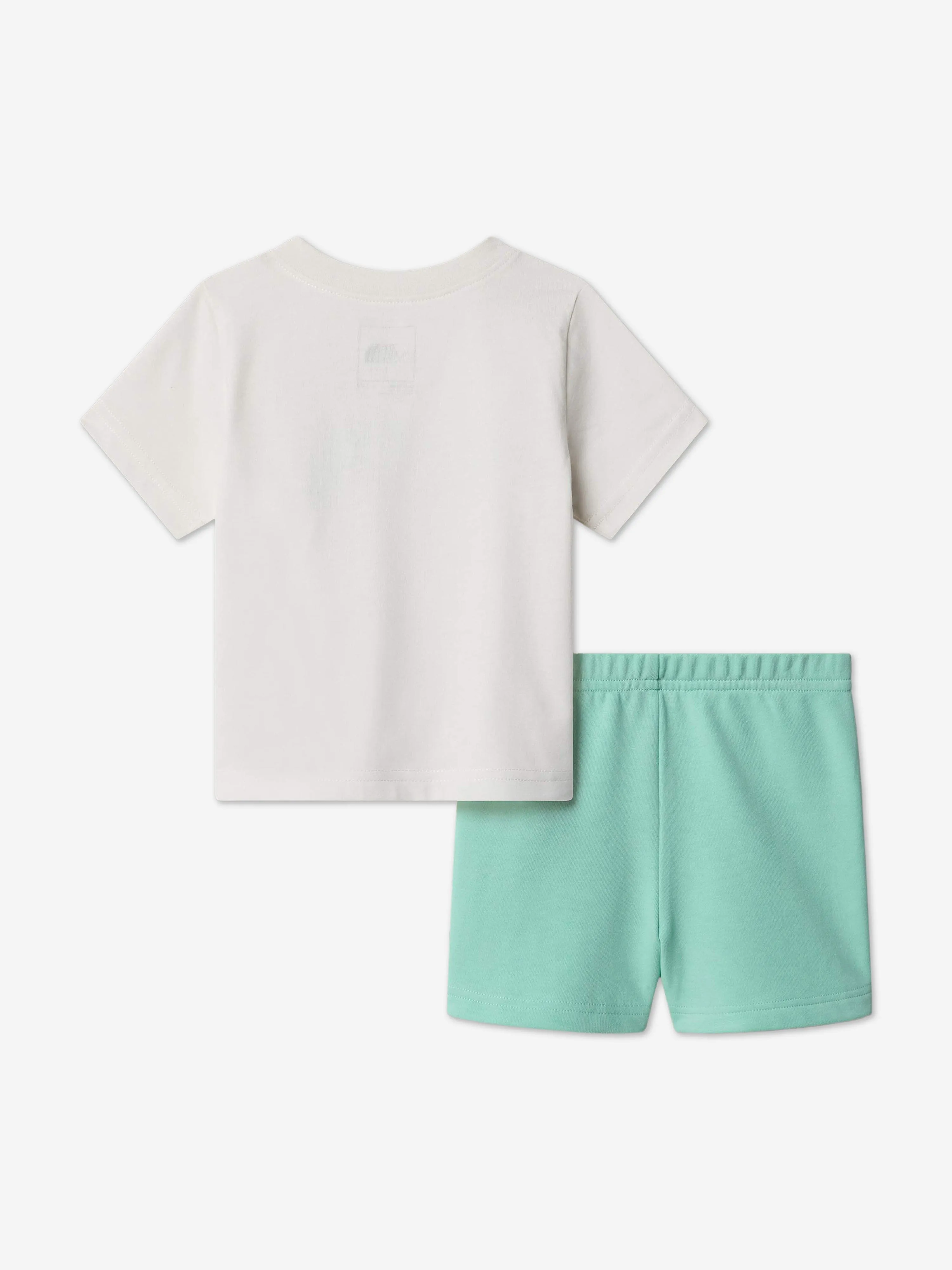 Baby Cotton Short Set in Green