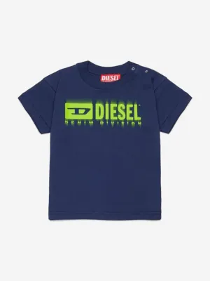 Baby Logo T-Shirt in Navy