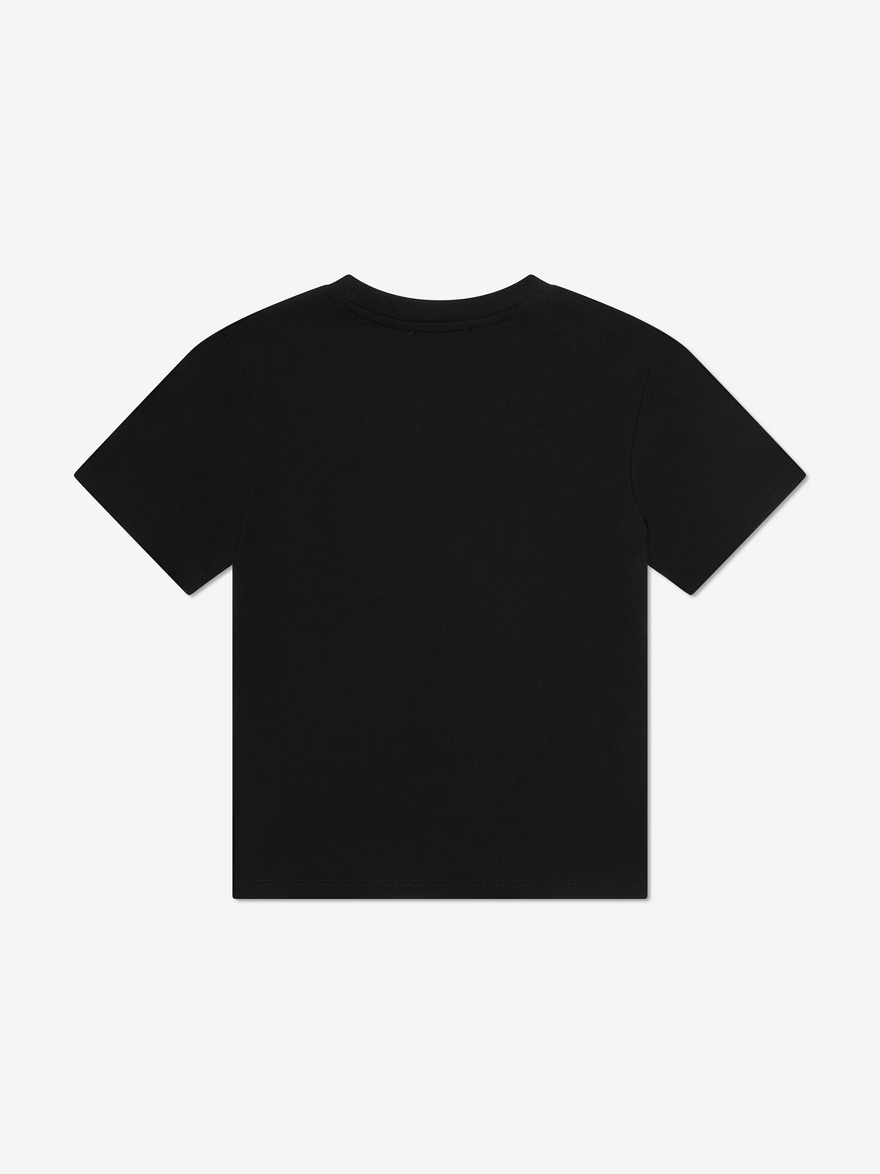 Balmain Kids Logo T-Shirt in Black
