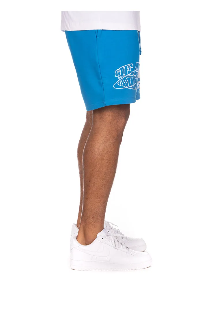 BB Heart Mind Stars Shorts - Brilliant Blue Billionaire Boys Club Clothing