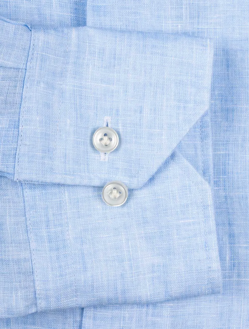 Beach Boys Linen Shirt Blue