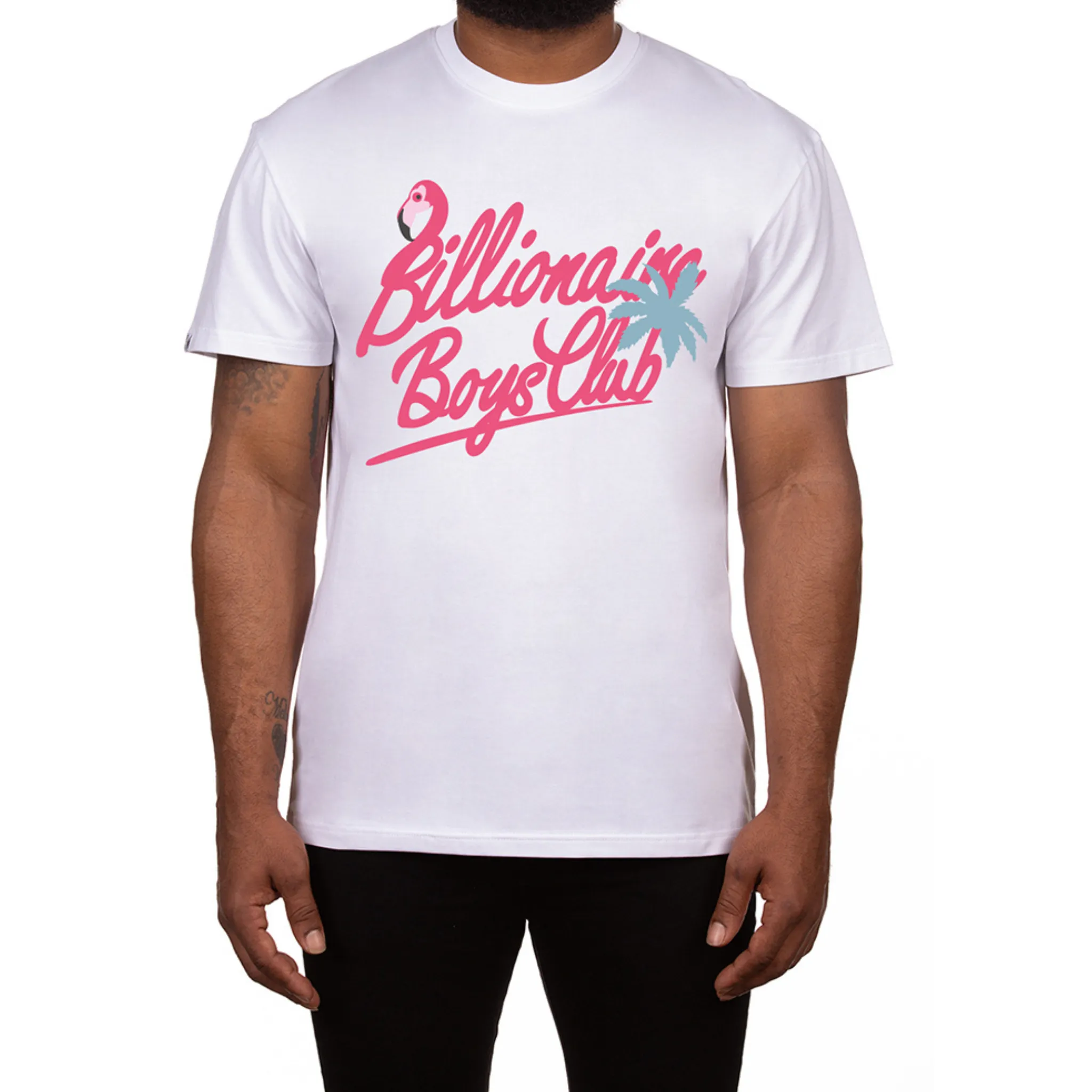 Billionaire Boys Club BB Flamillionaire SS Tee (Bleach White)