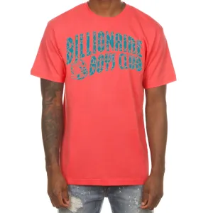 Billionaire Boys Club Cracked Arch Tee (Hot Coral)