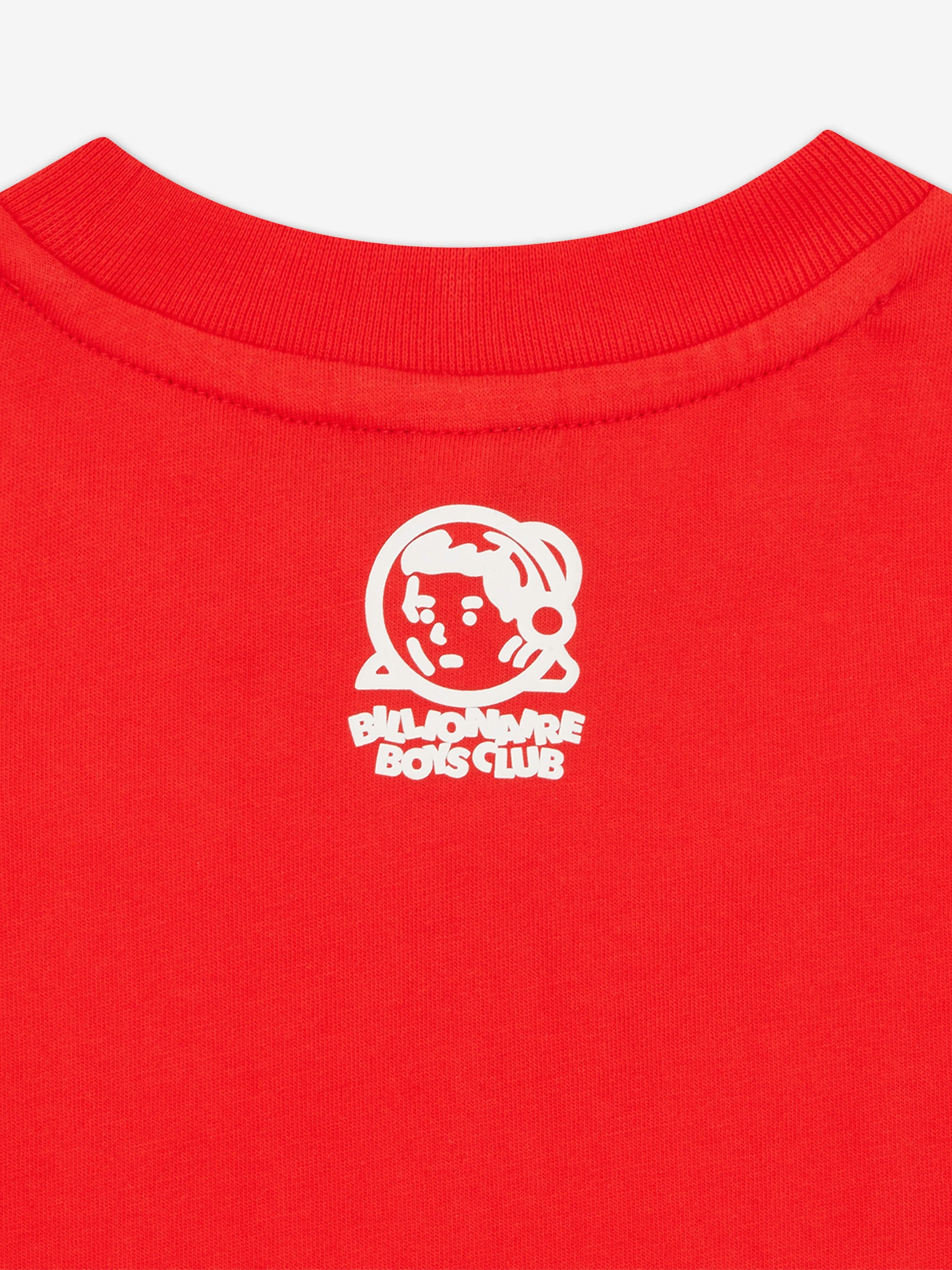 Billionaire Boys Club Kids Arch Logo T-Shirt in Red