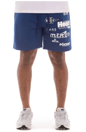 Billionaire Boys Club WHM Shorts (Navy Peony)