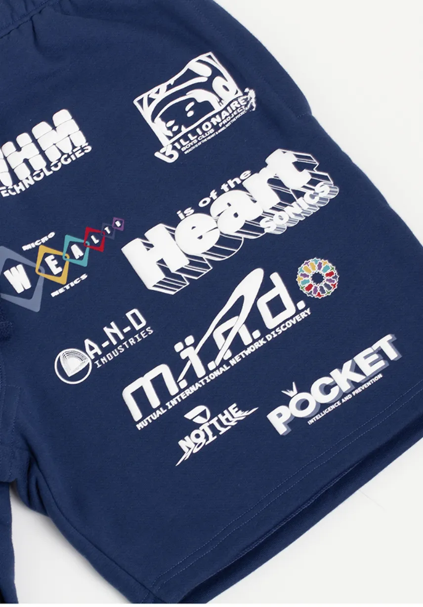 Billionaire Boys Club WHM Shorts (Navy Peony)