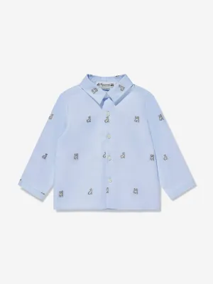Bonpoint Baby Boys Malo Shirt in Blue
