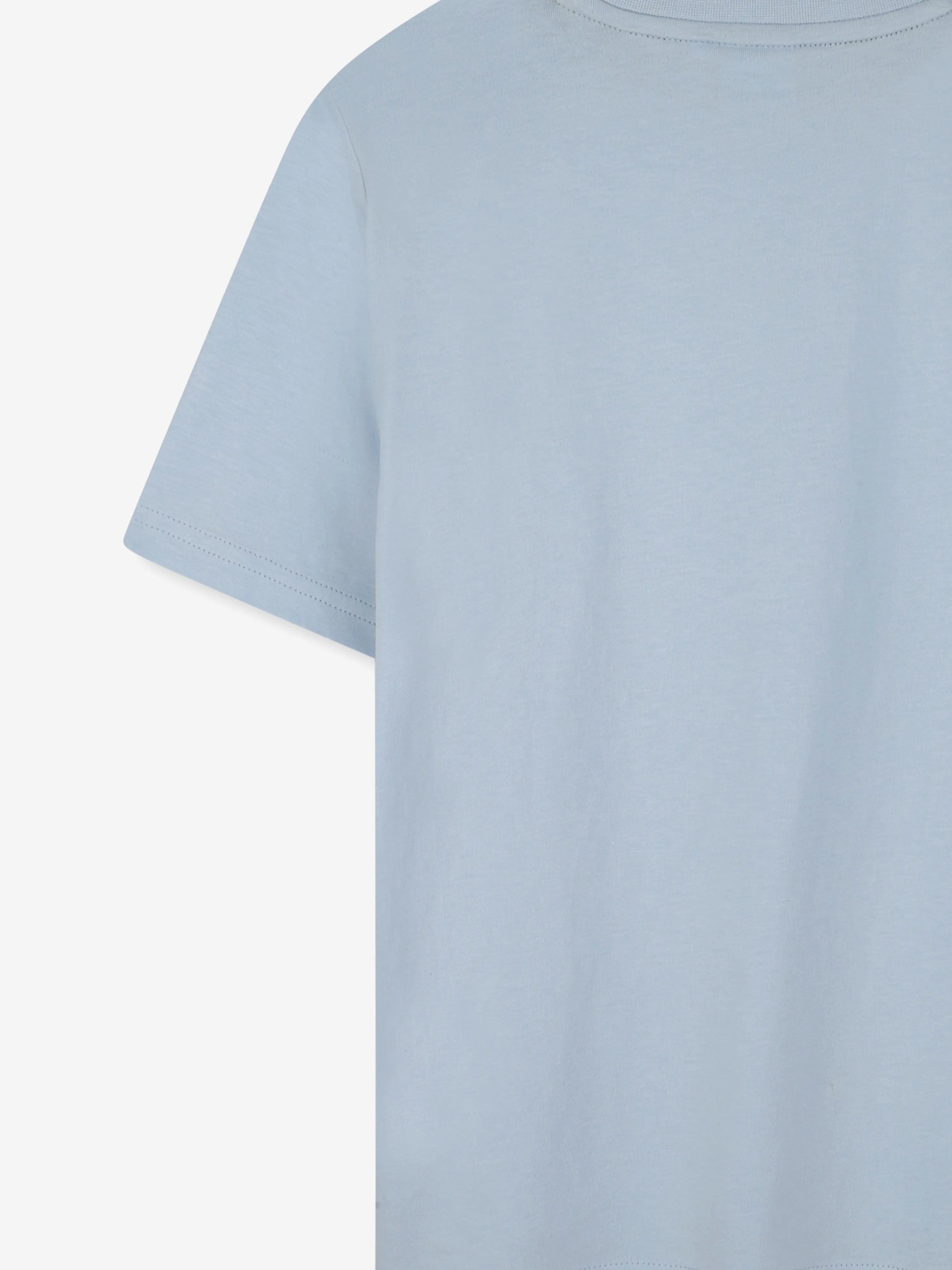 BOSS Boys Multi Logo T-Shirt in Blue