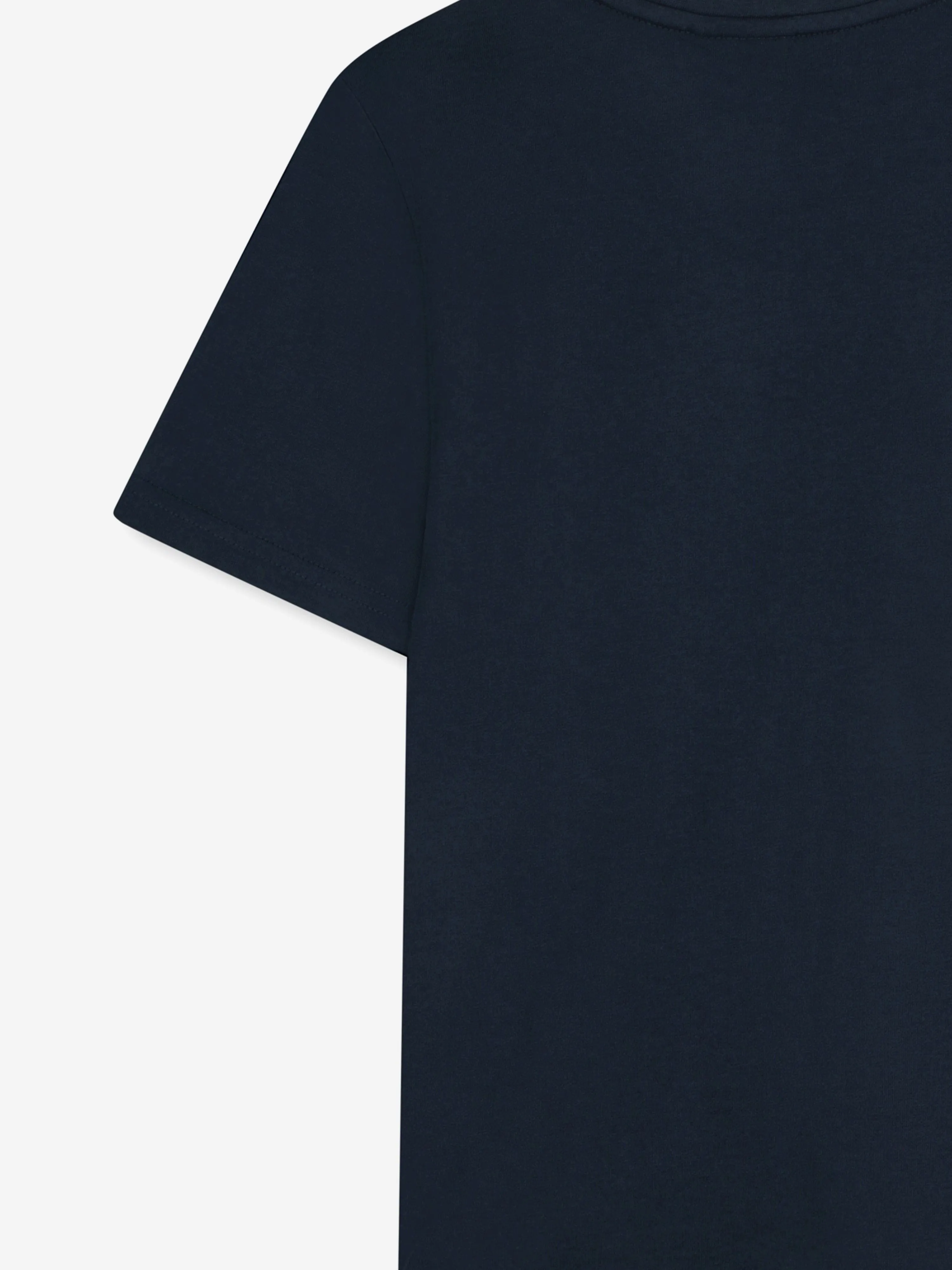 BOSS Boys Multi Logo T-Shirt in Navy