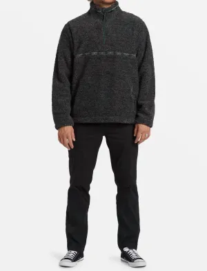 Boundary Tombstone Fleece Jacket In Black Heather