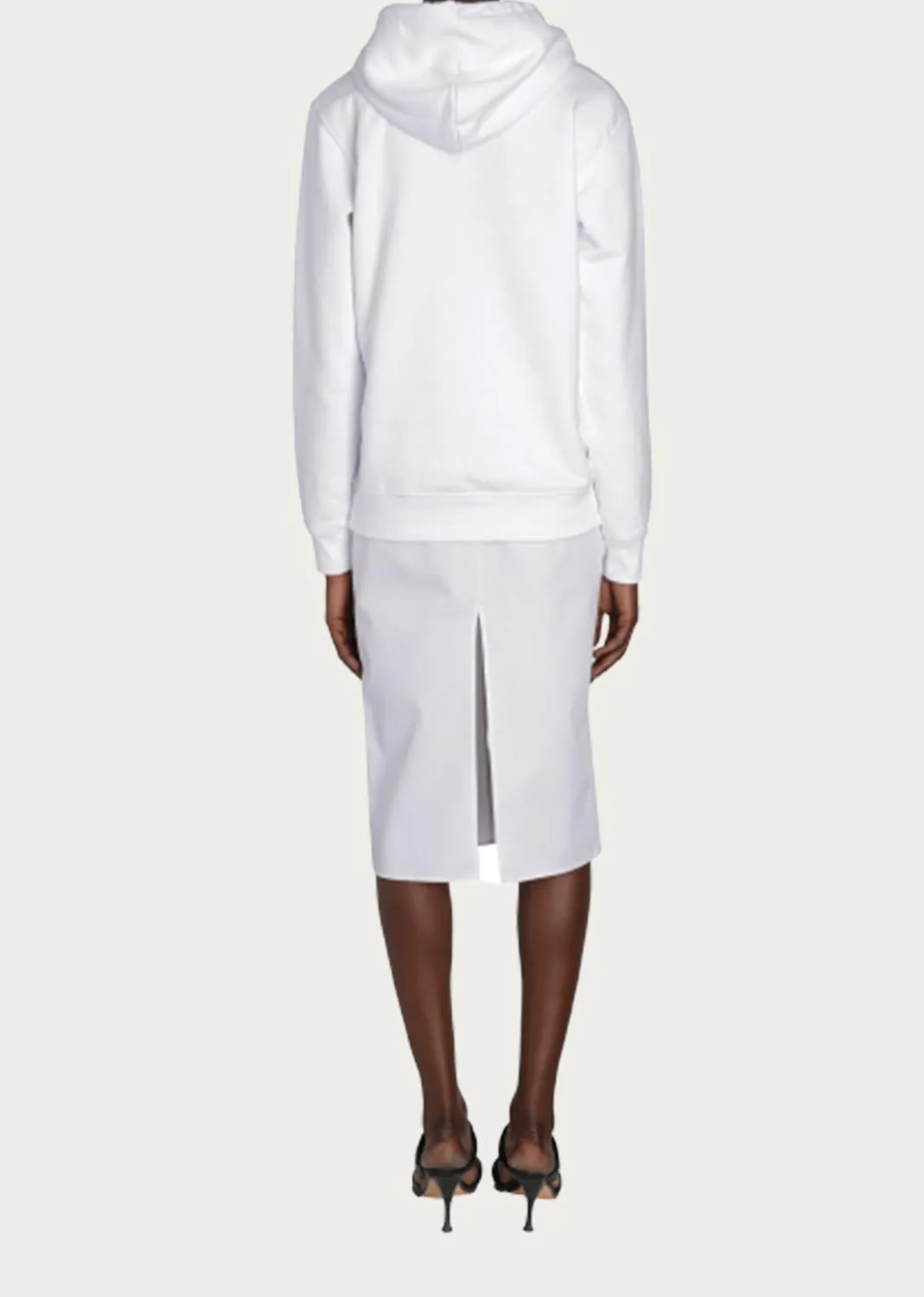 Boy Hoodie In White