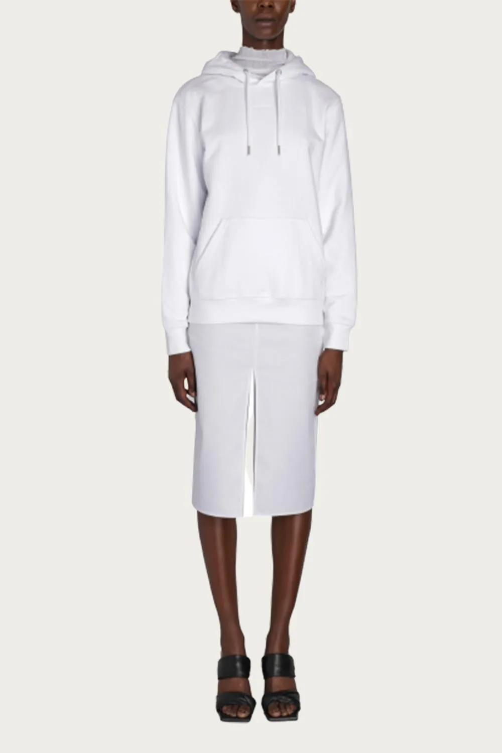 Boy Hoodie In White
