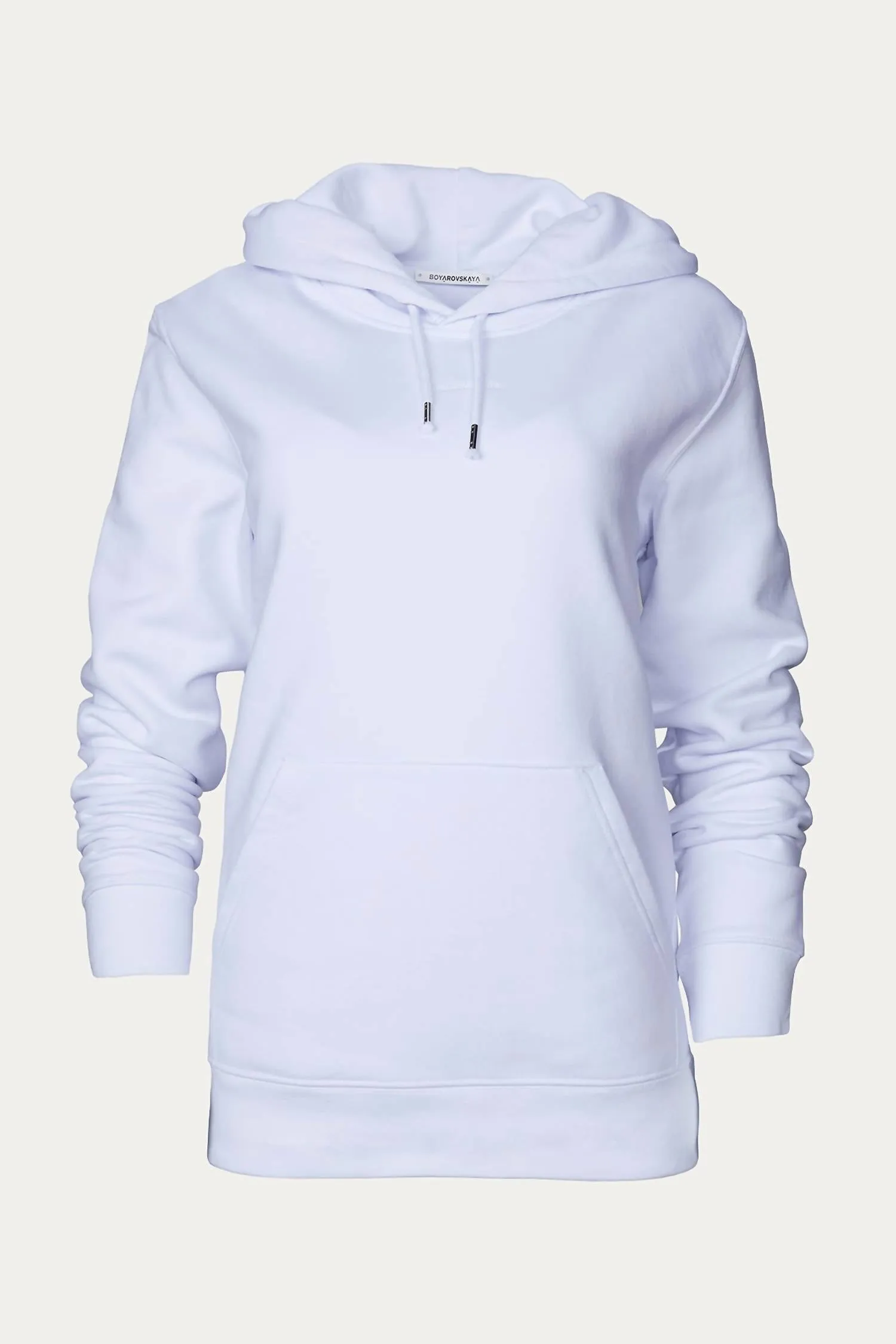 Boy Hoodie In White