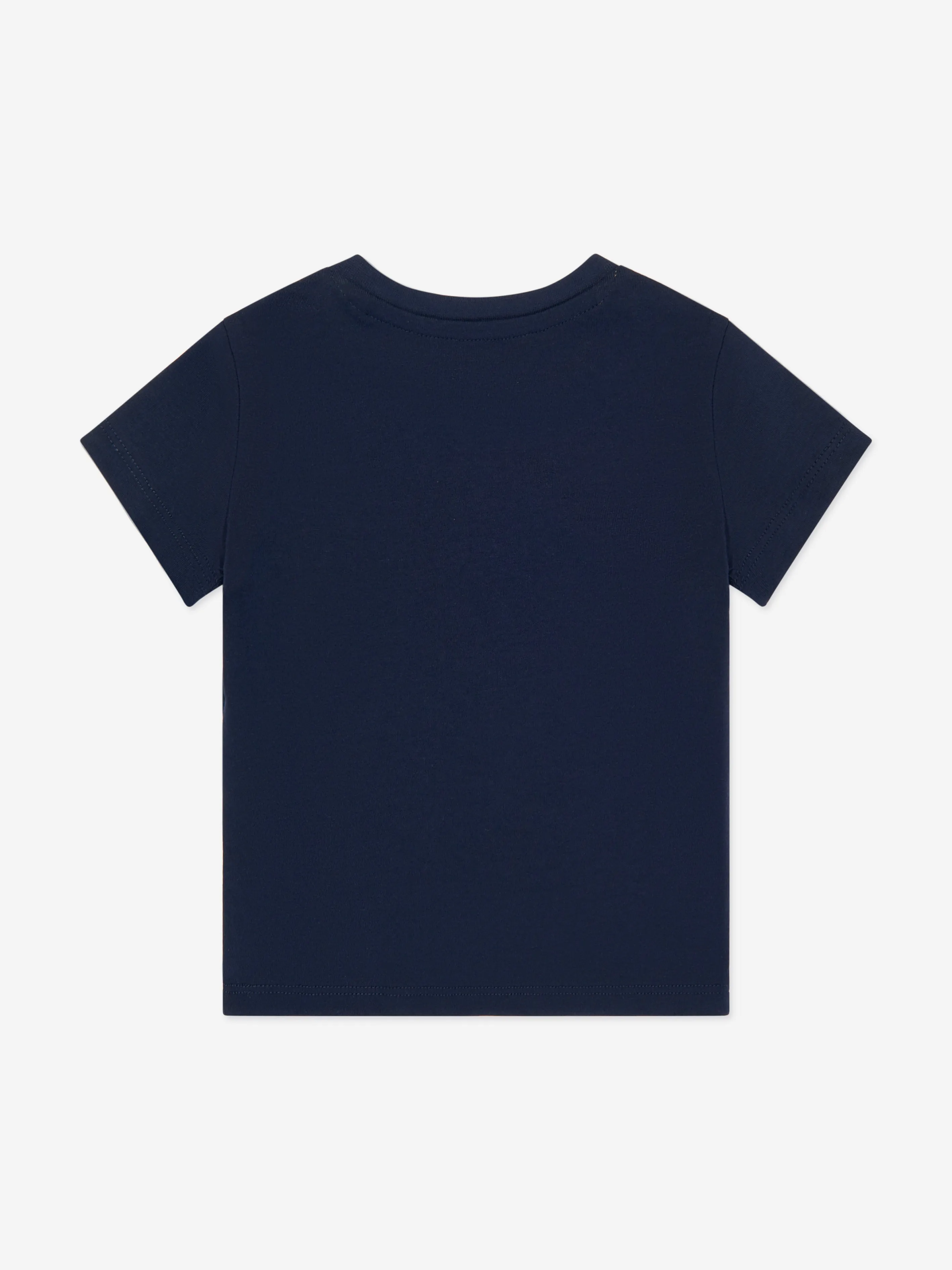 Boys Bear T-Shirt in Navy