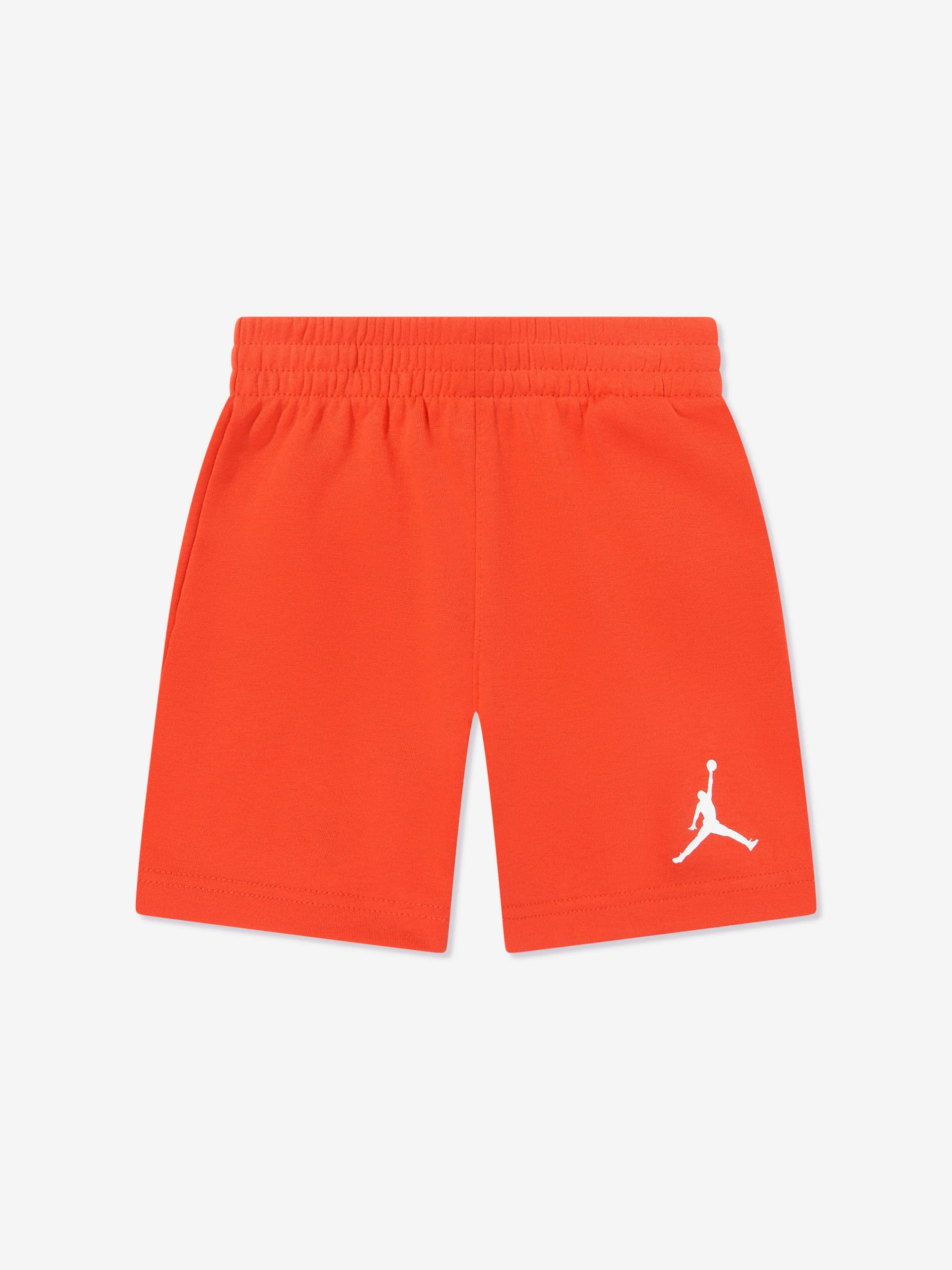 Boys Jumbo Jumpman Short Set in Orange