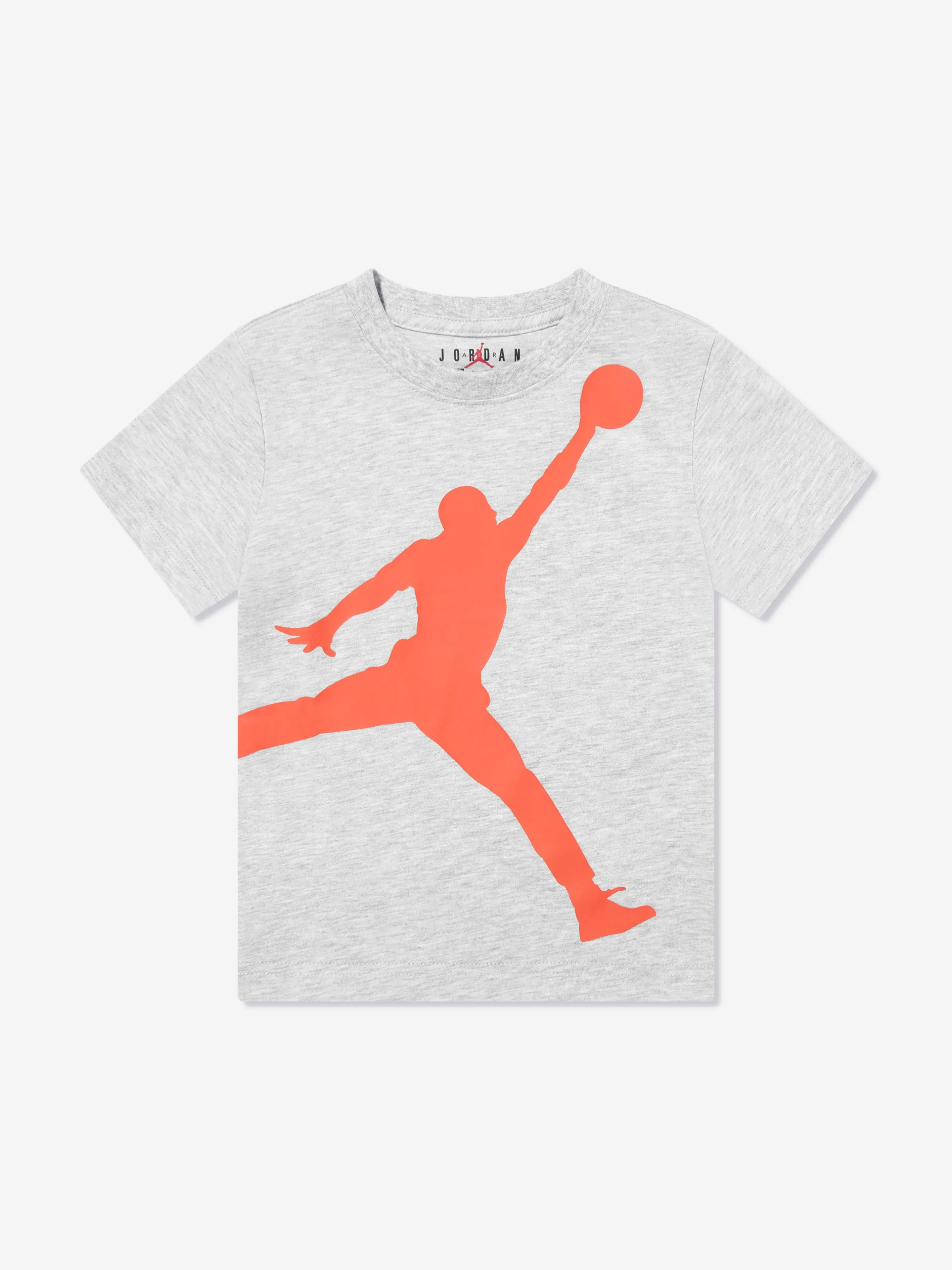 Boys Jumbo Jumpman Short Set in Orange