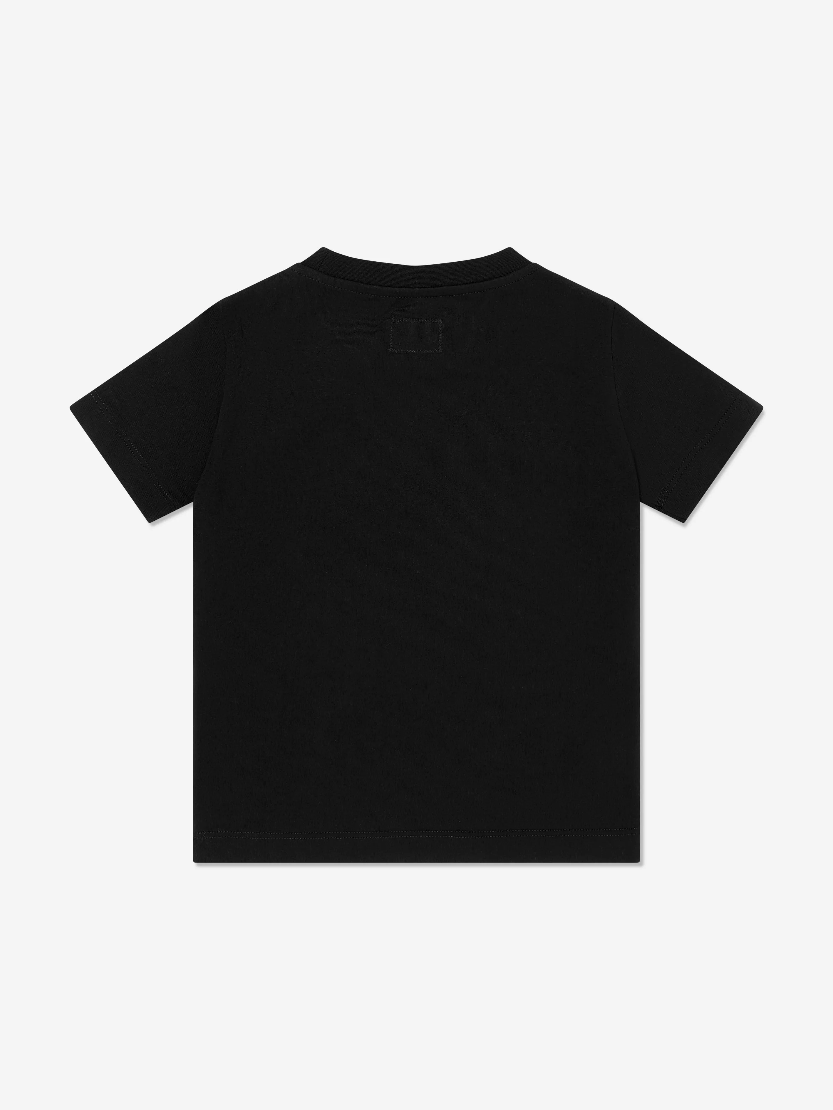 Boys Logo T-Shirt in Black