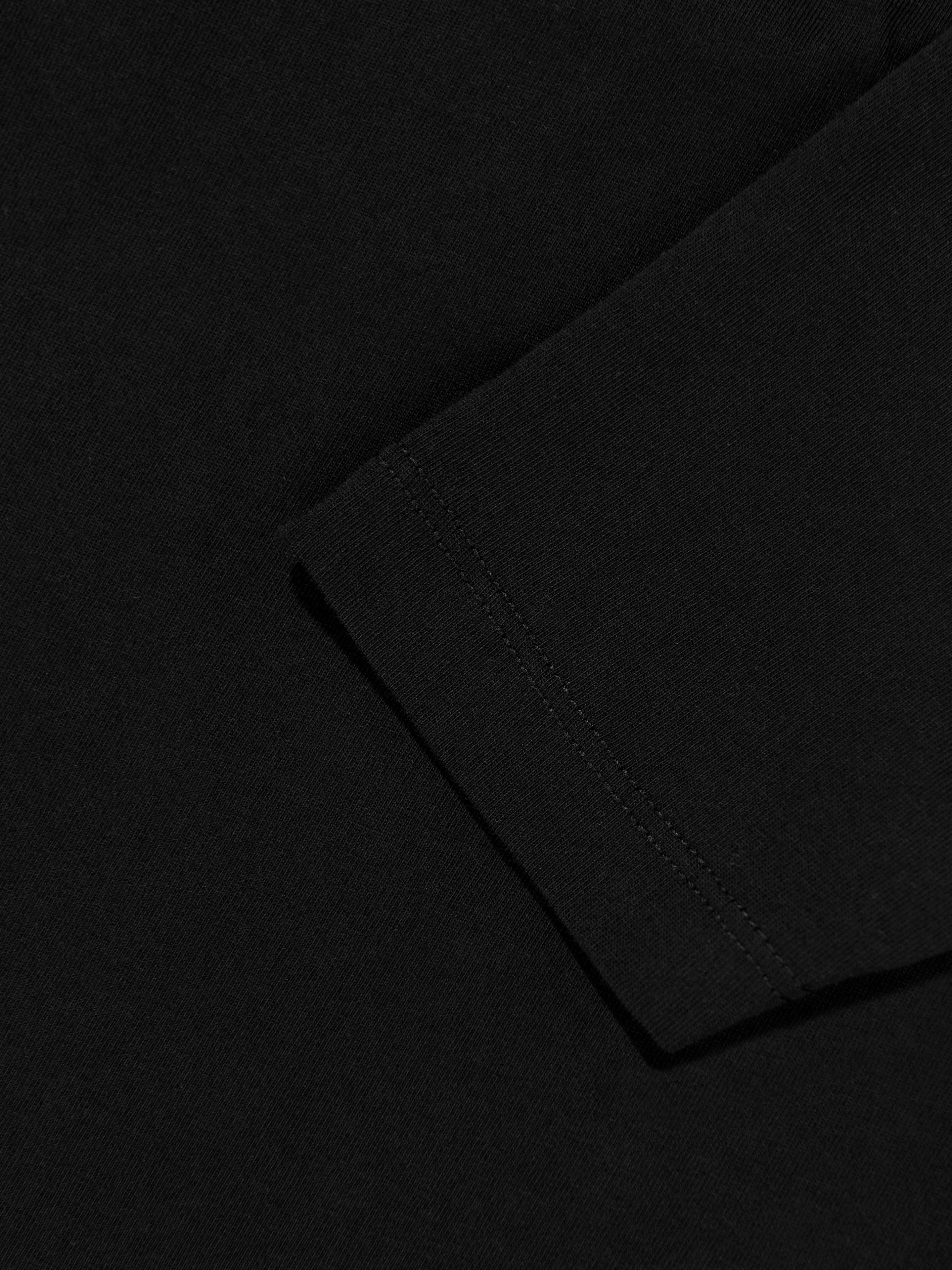 Boys Logo T-Shirt in Black