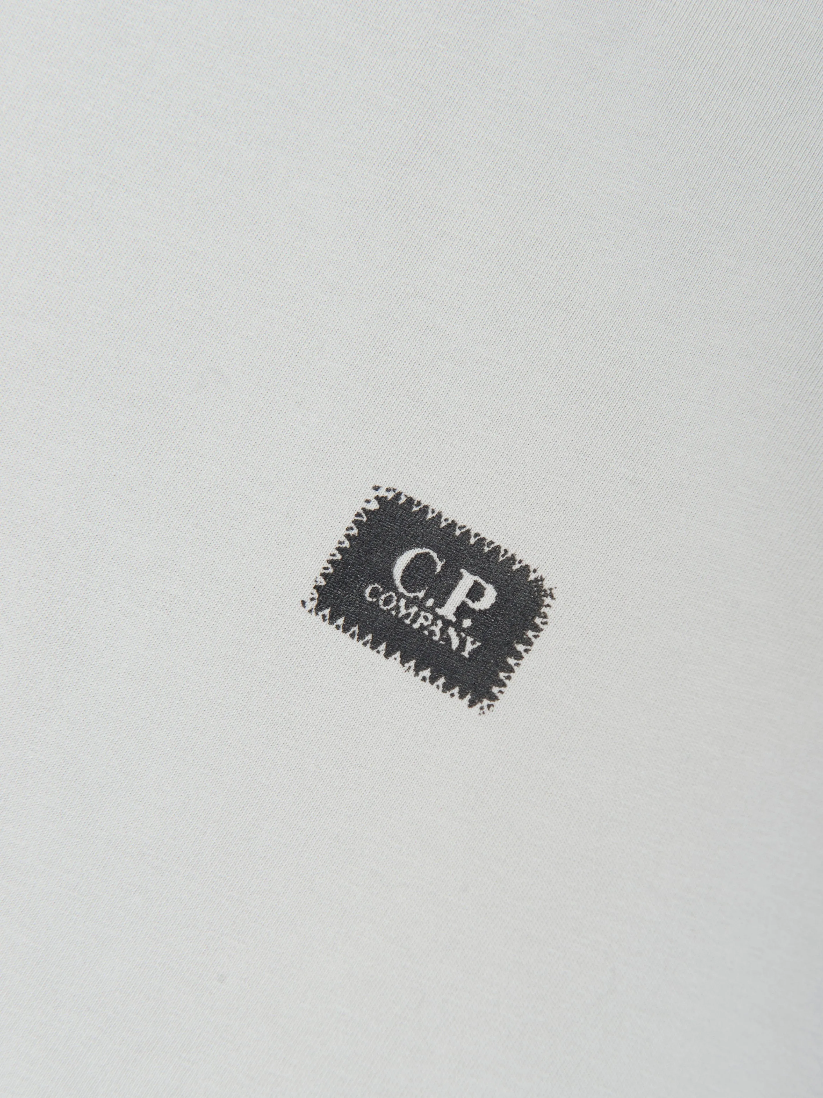 Boys Logo T-Shirt in Grey